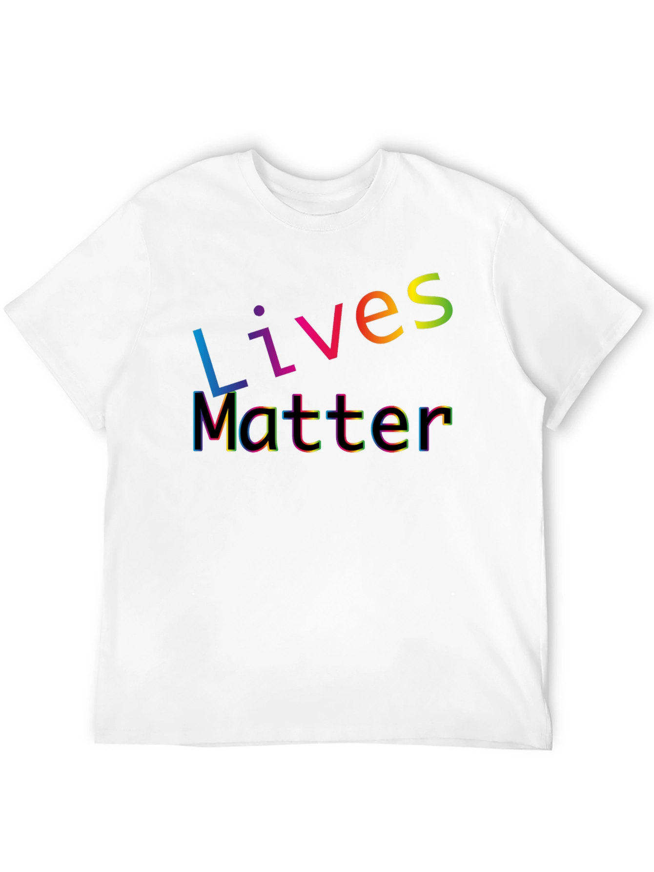Lives Matter Rainbow T-Shirt