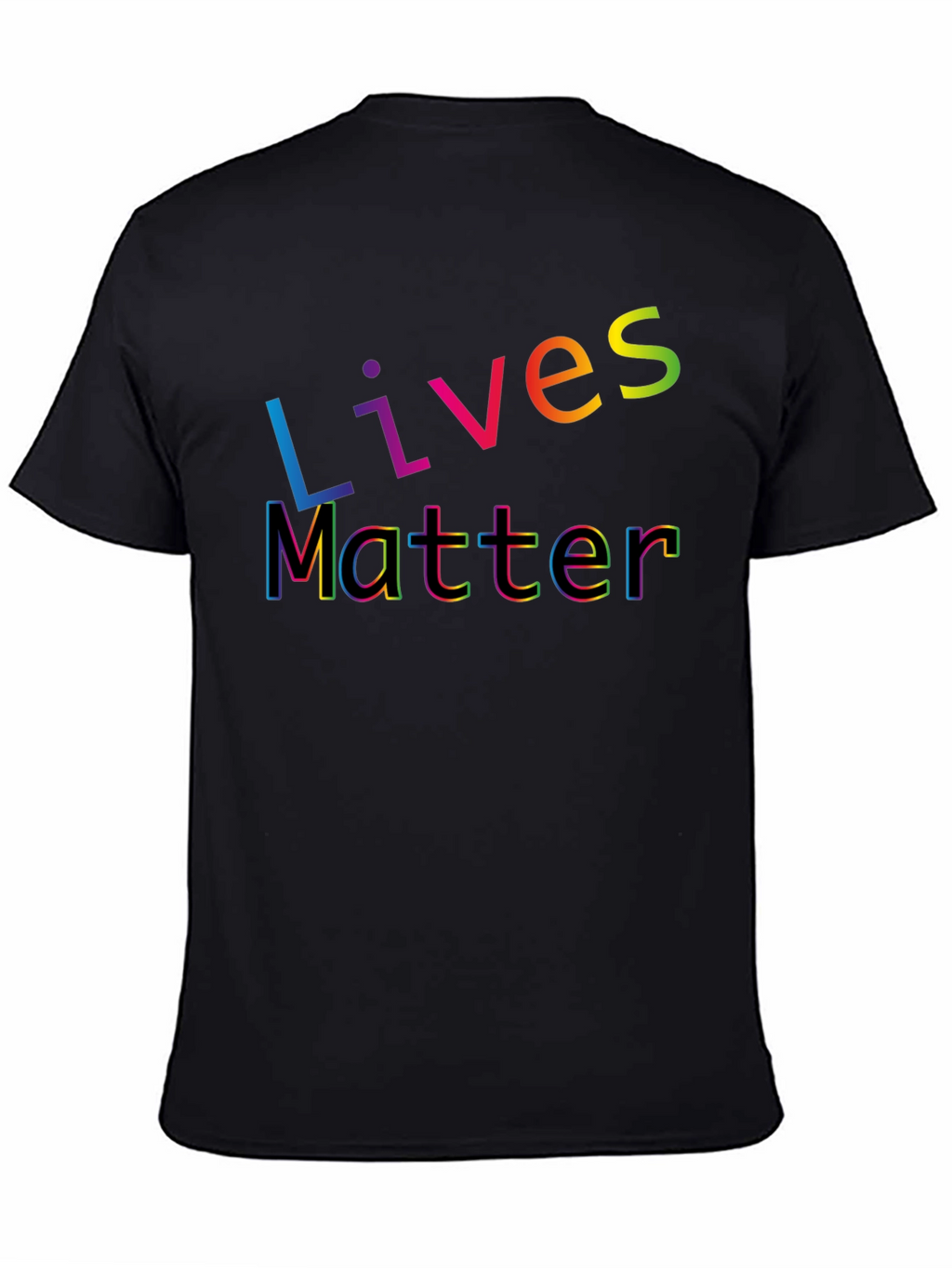 Lives Matter Rainbow T-Shirt