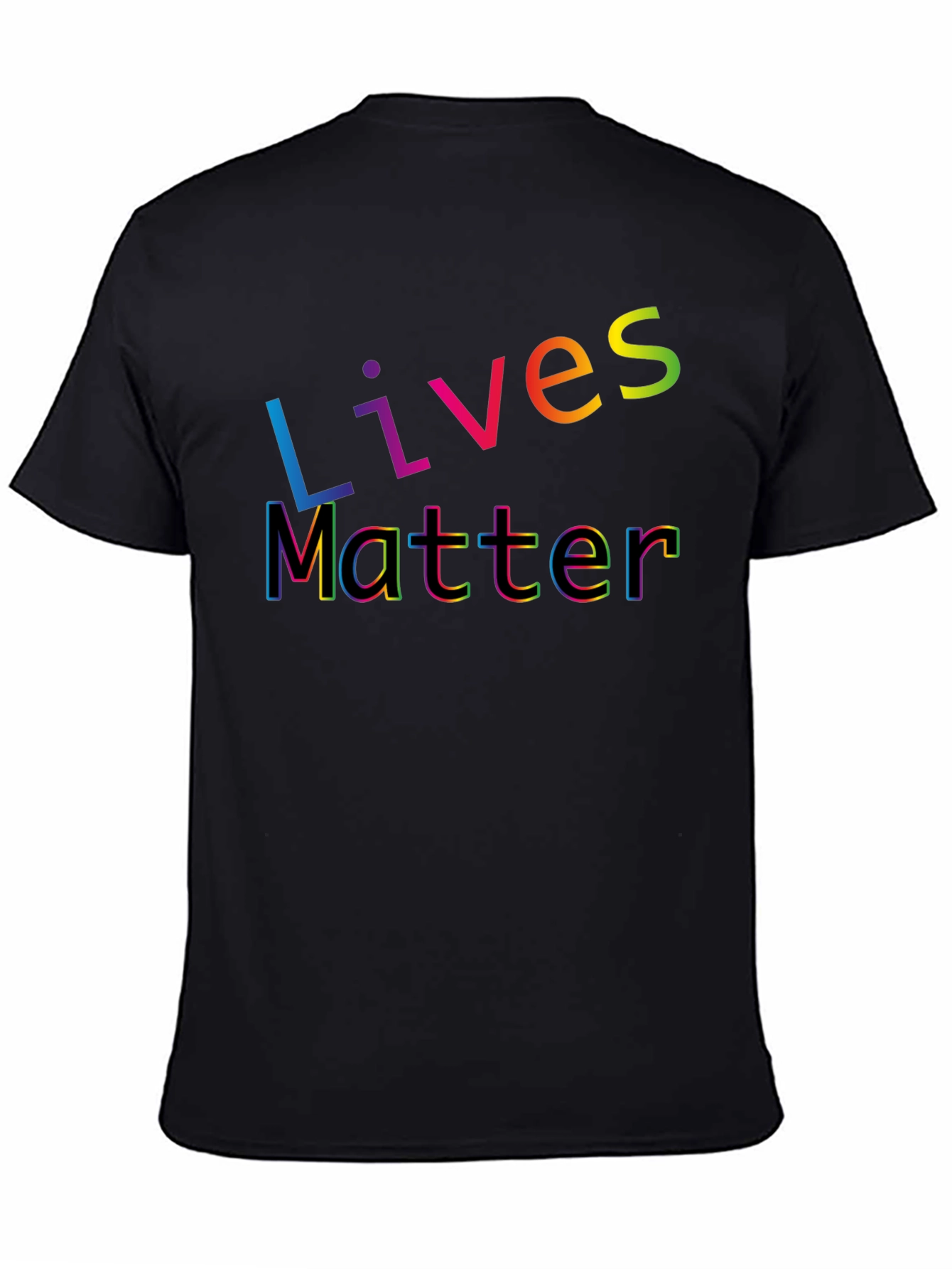 Lives Matter Rainbow T-Shirt