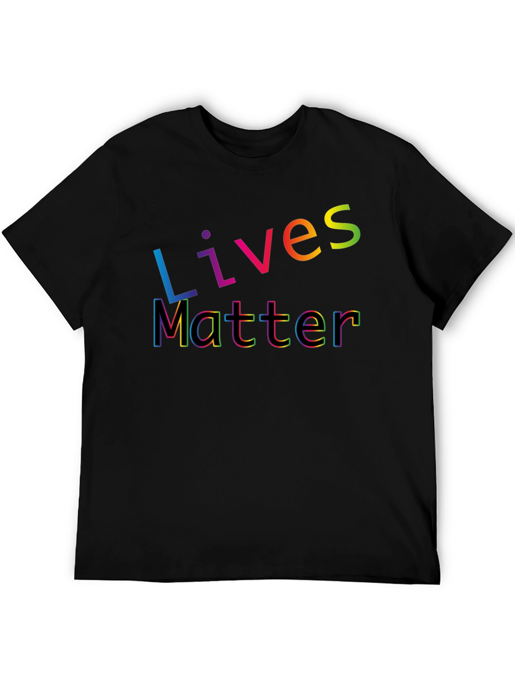 Lives Matter Rainbow T-Shirt