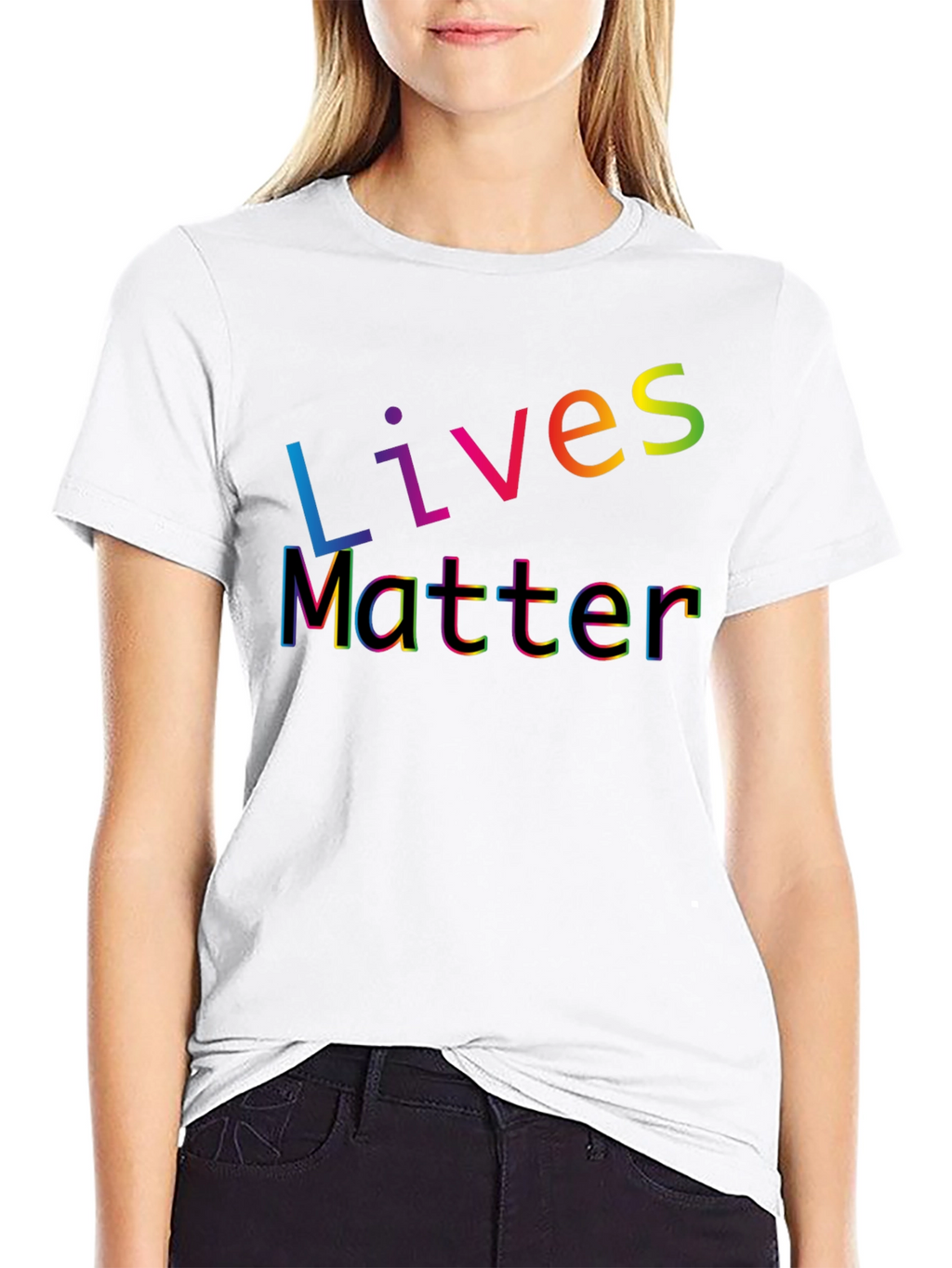 Lives Matter Rainbow T-Shirt