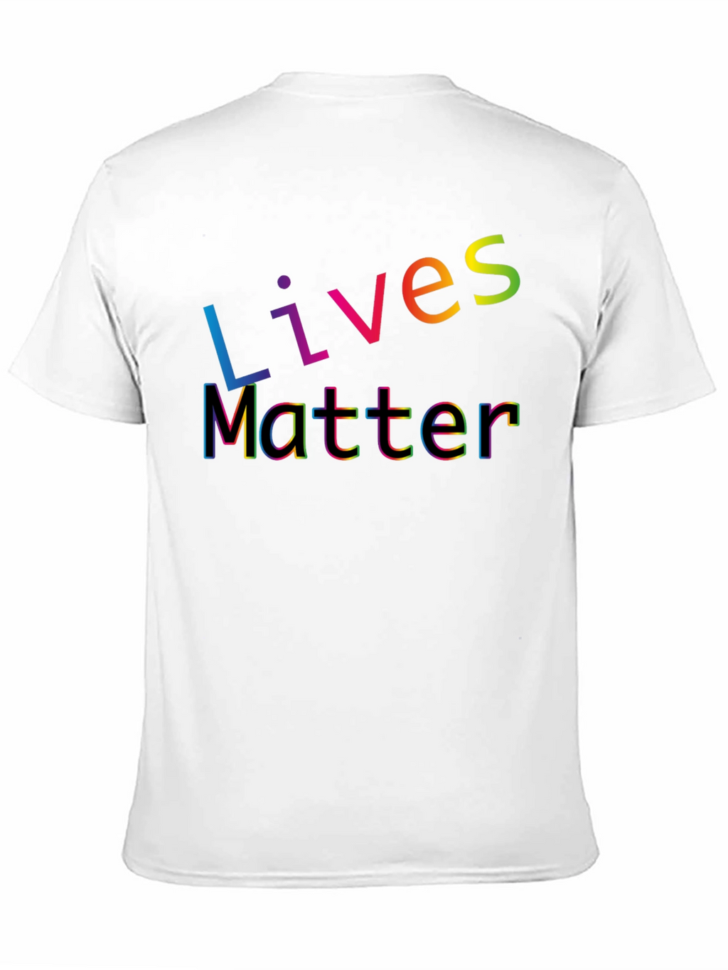 Lives Matter Rainbow T-Shirt