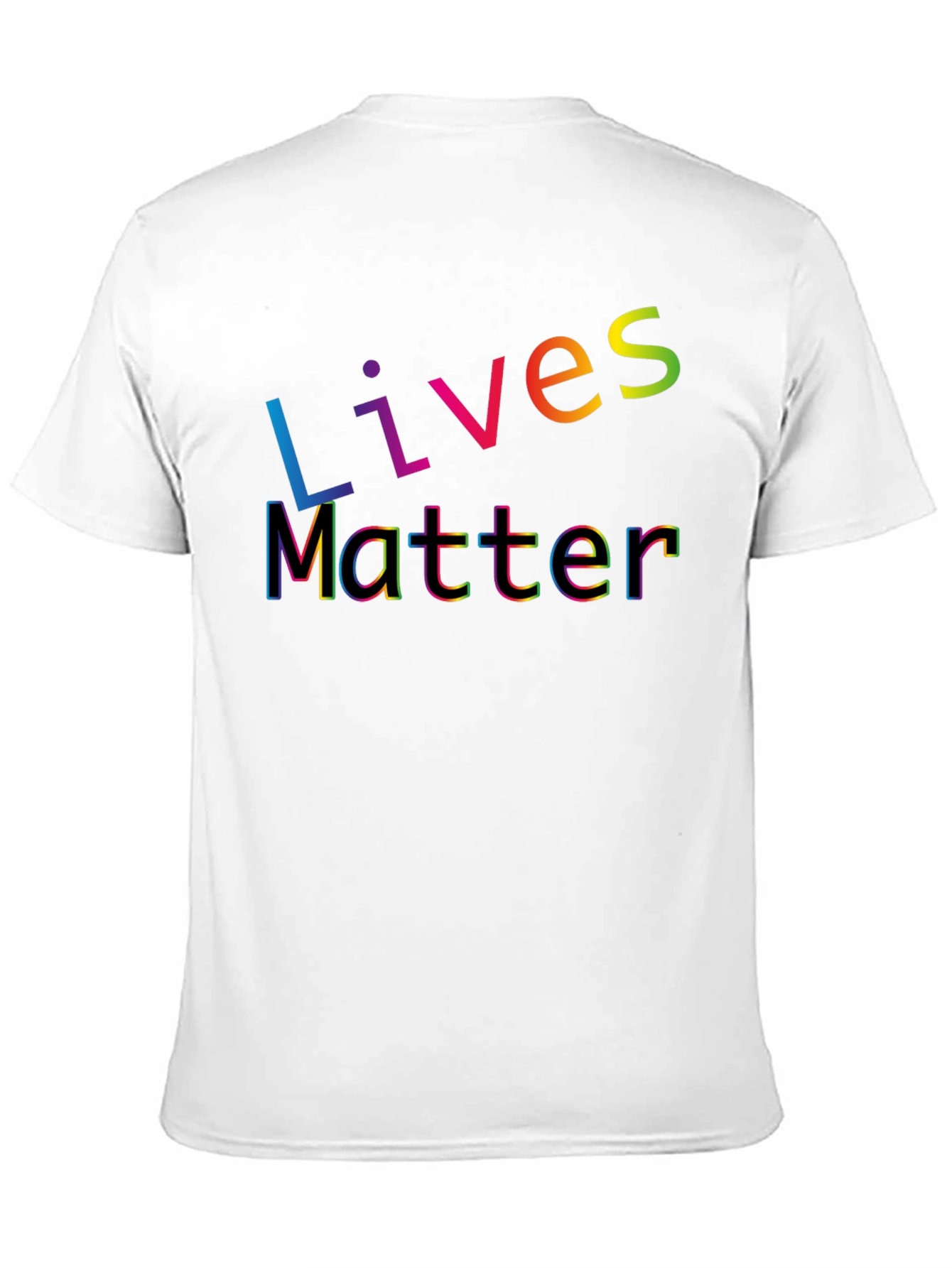 Lives Matter Rainbow T-Shirt
