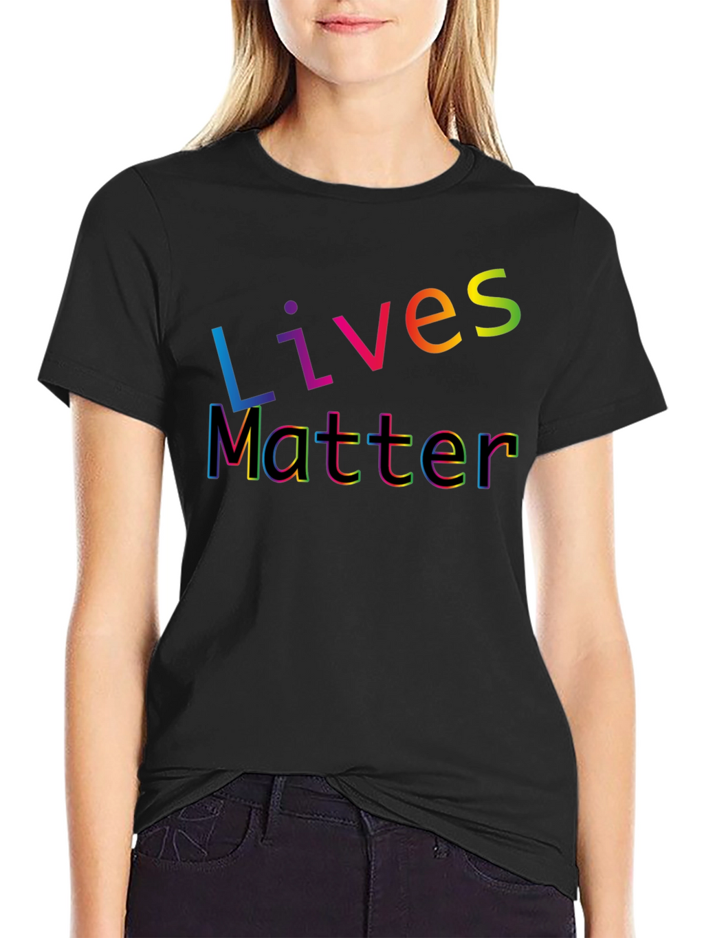 Lives Matter Rainbow T-Shirt