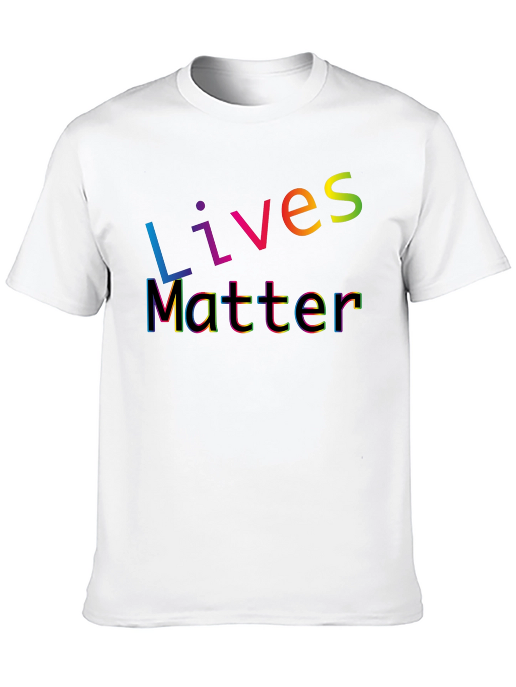 Lives Matter Rainbow T-Shirt