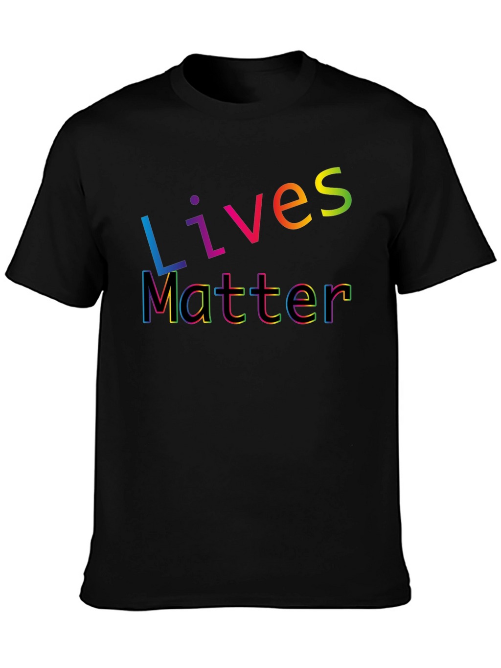 Lives Matter Rainbow T-Shirt