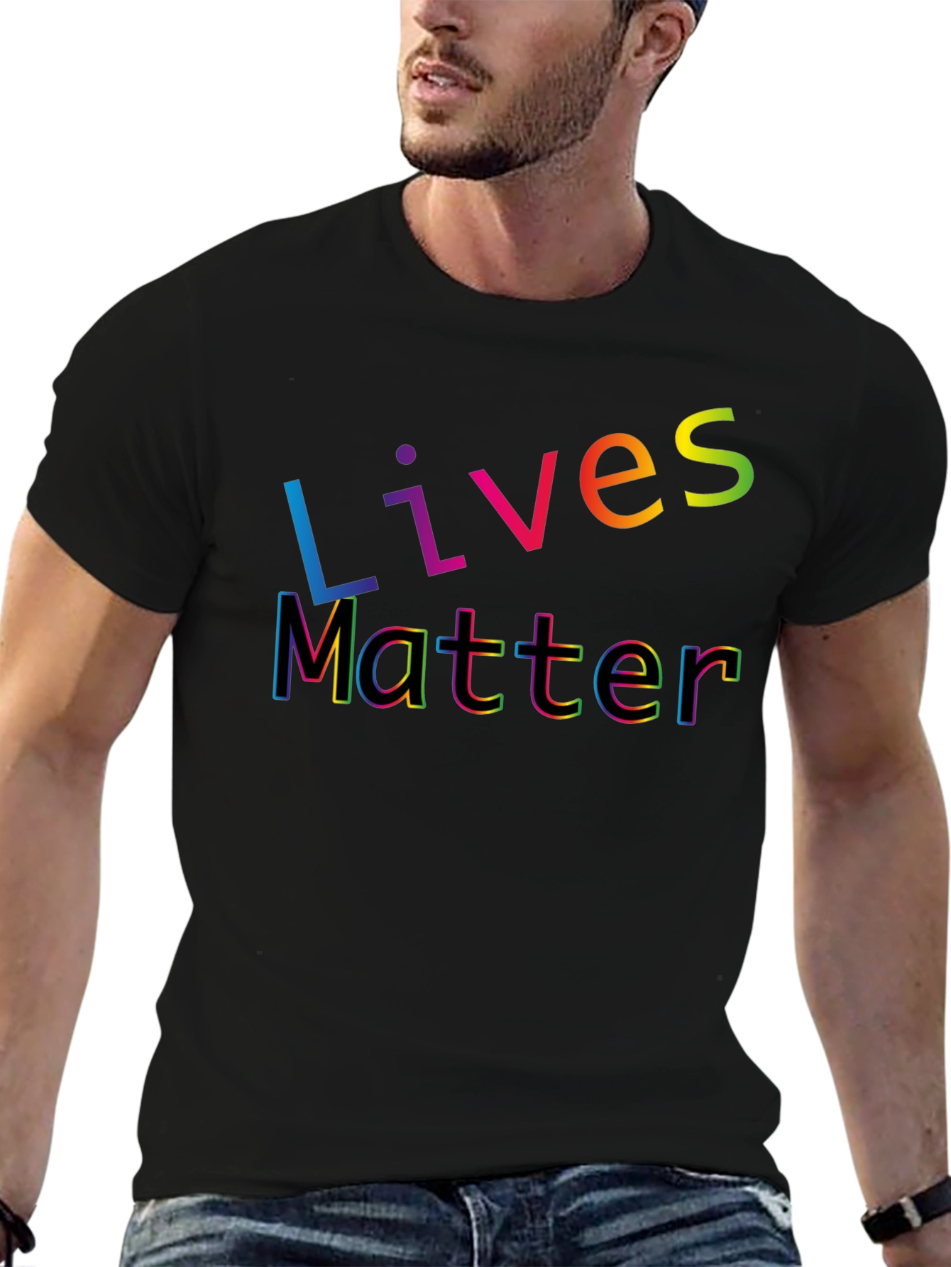 Lives Matter Rainbow T-Shirt