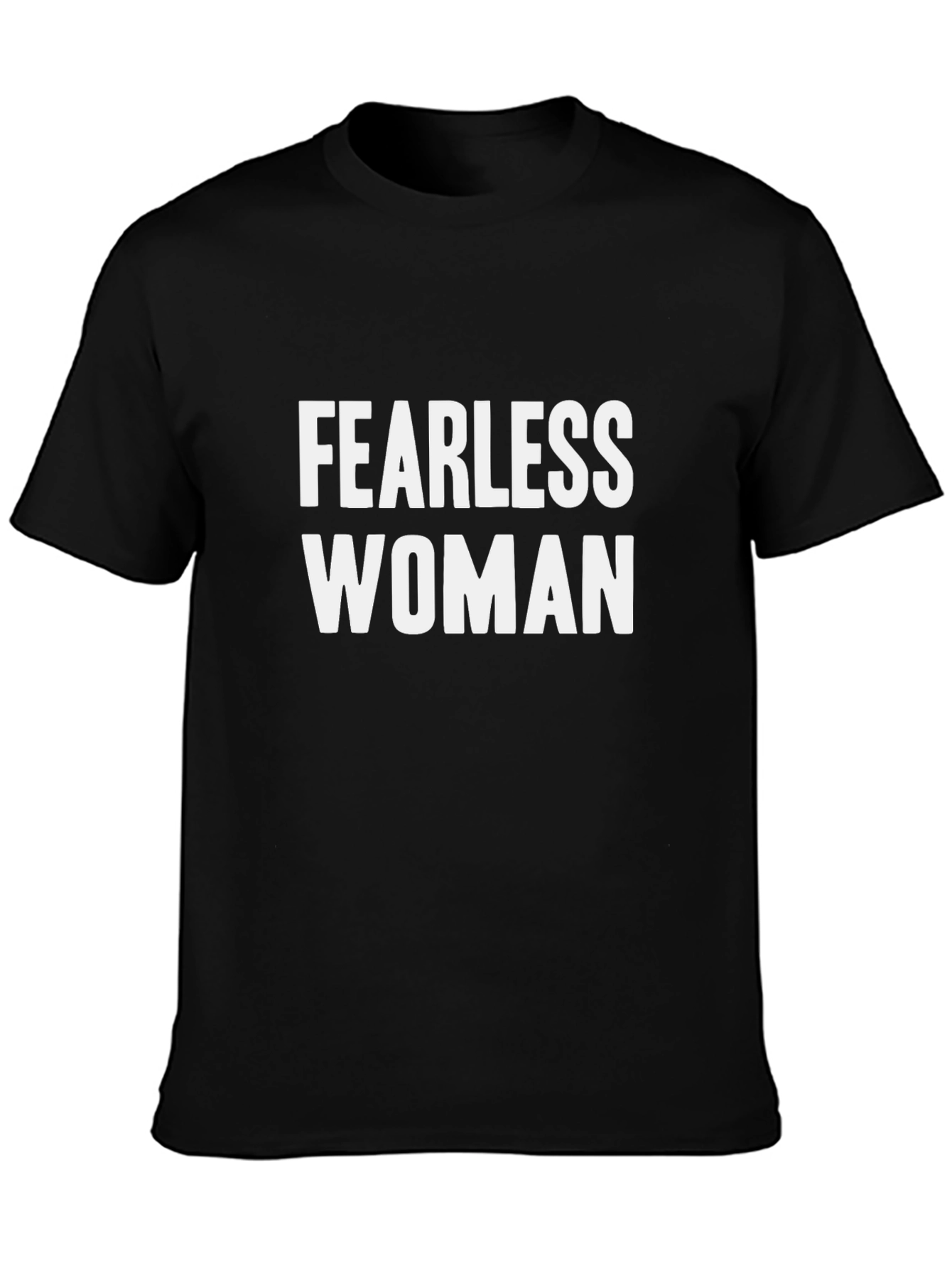 Fearless Woman Graphic T-Shirt - Empowering Tee