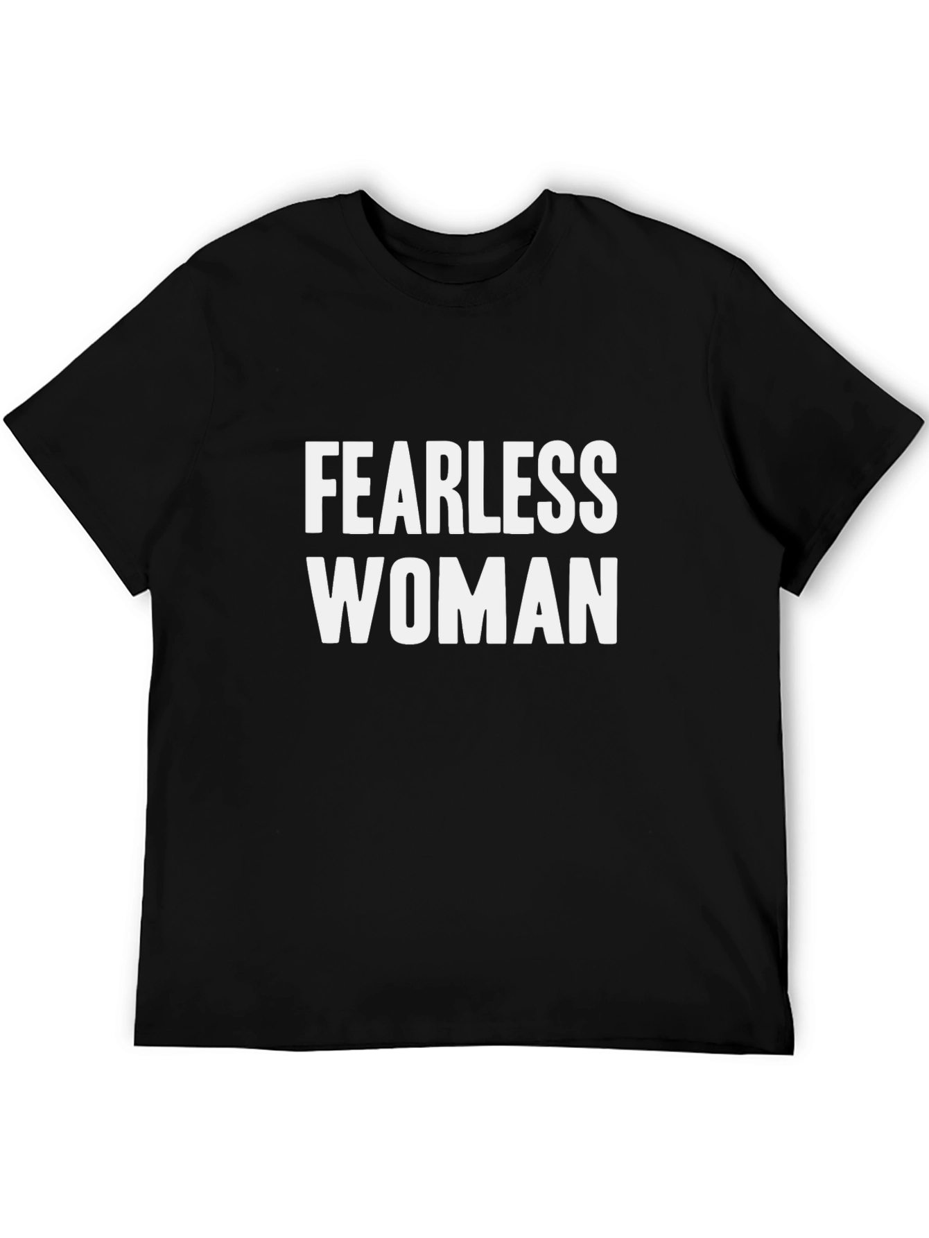 Fearless Woman Graphic T-Shirt - Empowering Tee