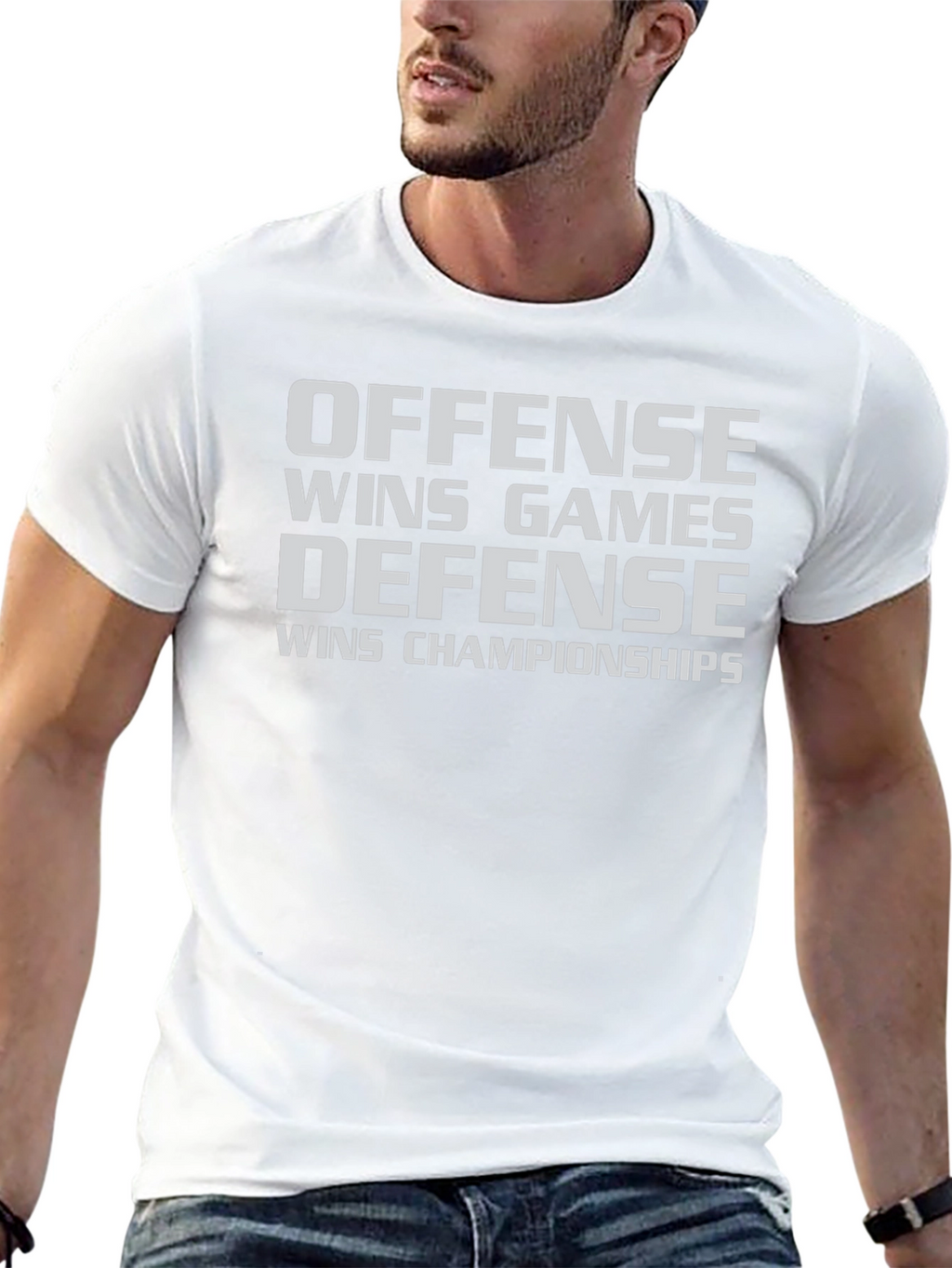 Offense & Defense Graphic T-Shirt