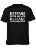 Offense & Defense Graphic T-Shirt