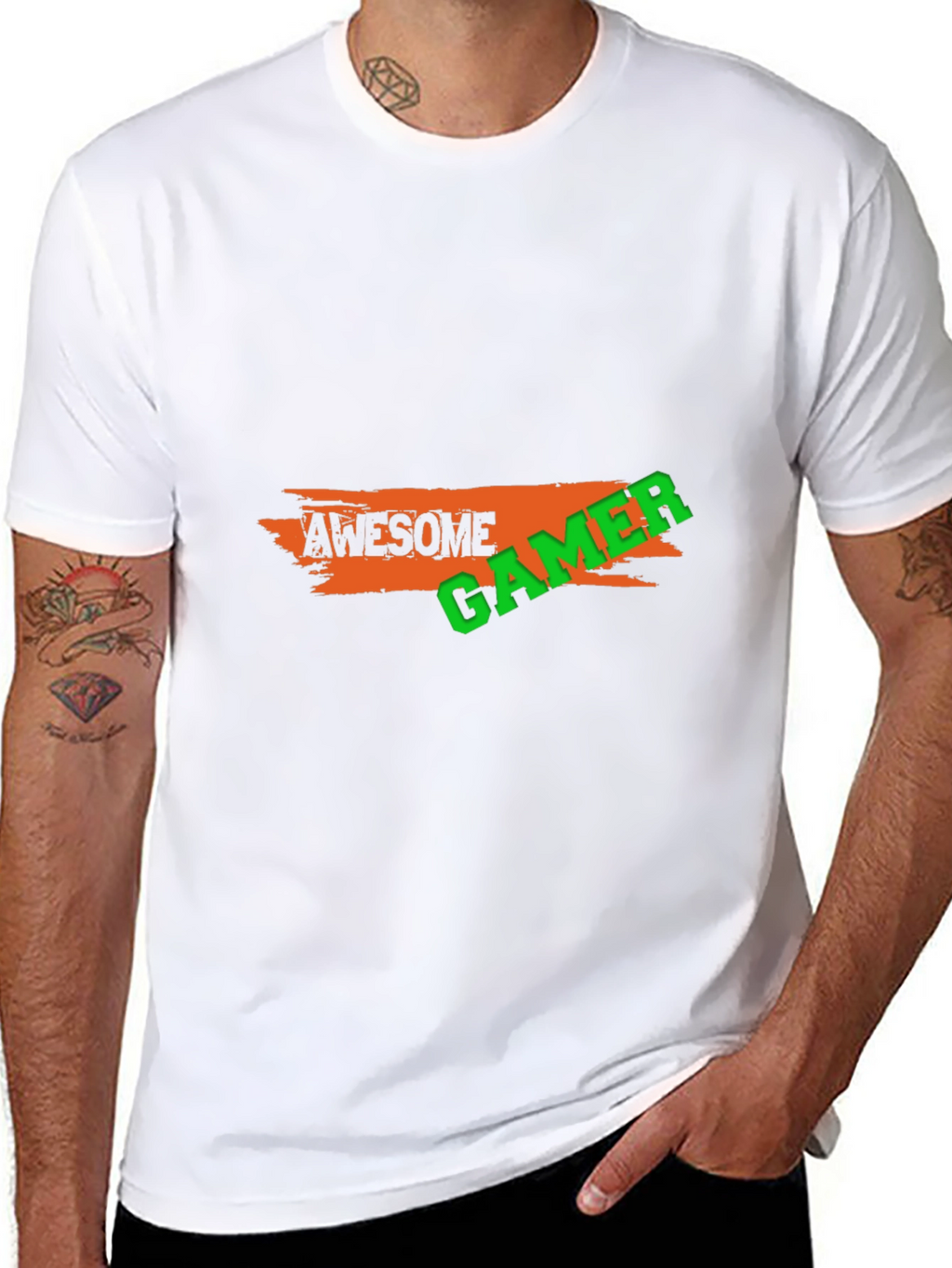 Awesome Gamer T-Shirt - Cool Graphic Tee