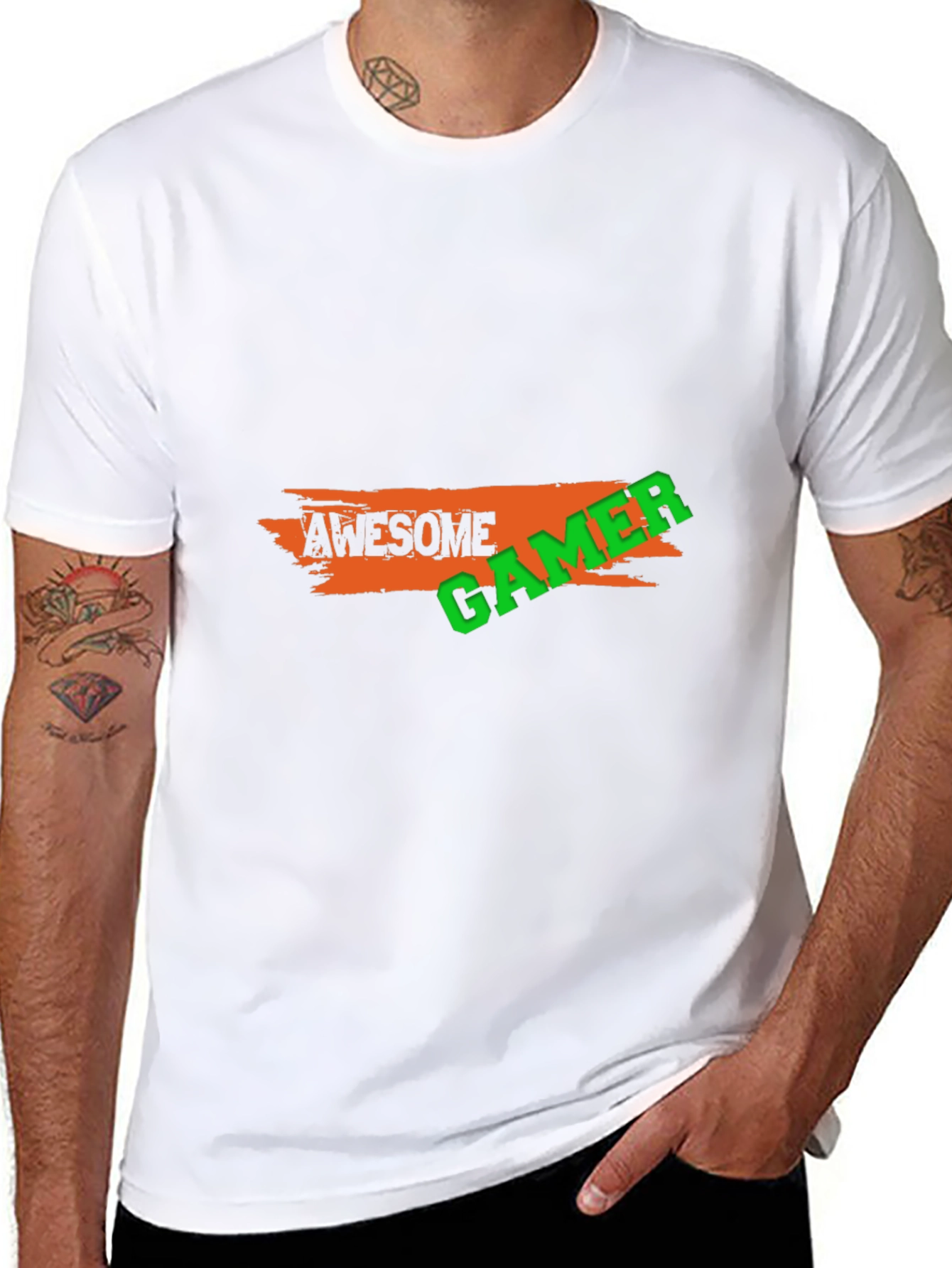 Awesome Gamer T-Shirt - Cool Graphic Tee