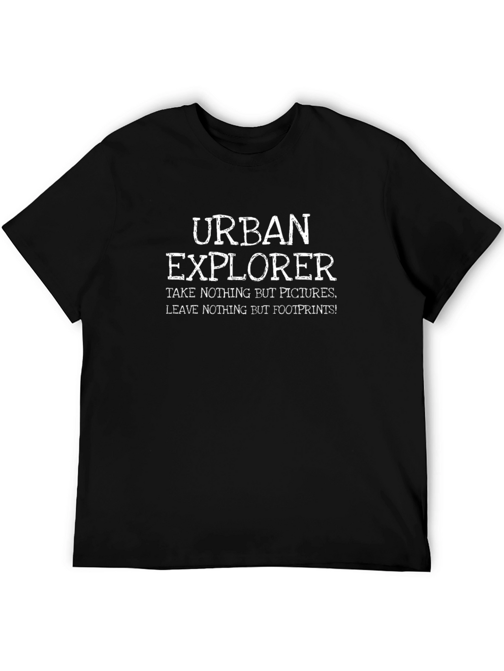Urban Explorer Graphic T-Shirt - Black