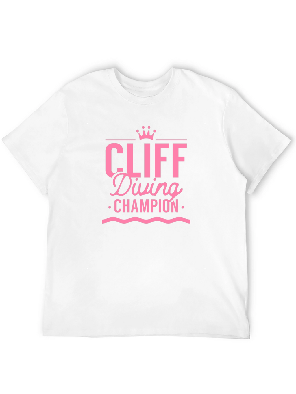 Cliff Diving Champion Graphic Tee - Black