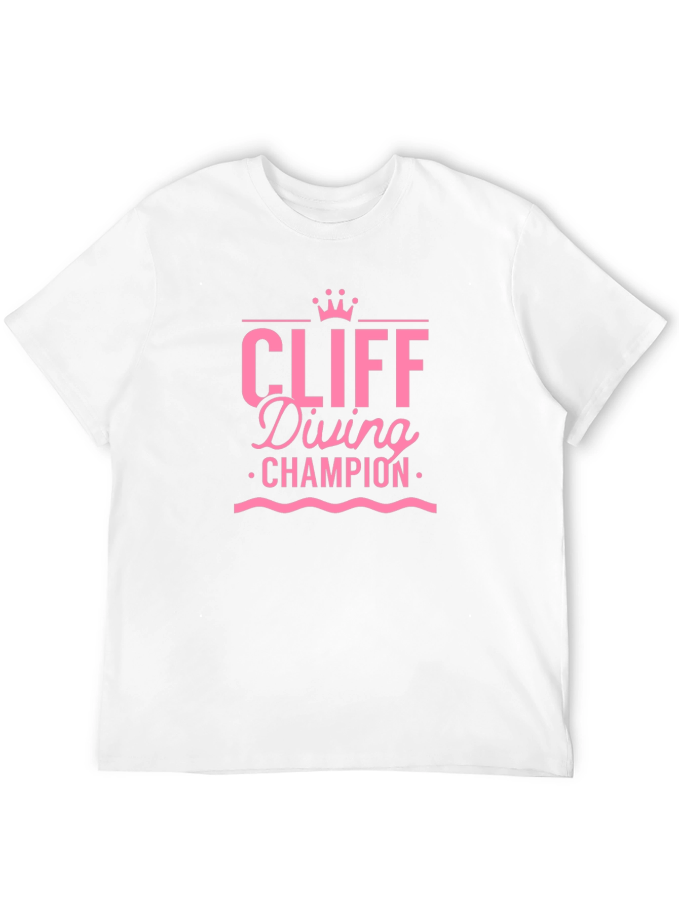 Cliff Diving Champion Graphic Tee - Black