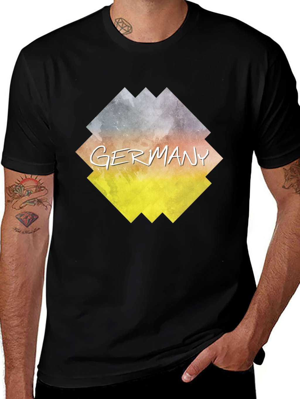 Germany Graphic Tee - Stylish Cotton T-Shirt