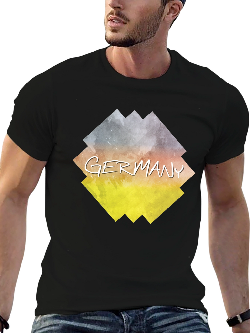 Germany Graphic Tee - Stylish Cotton T-Shirt