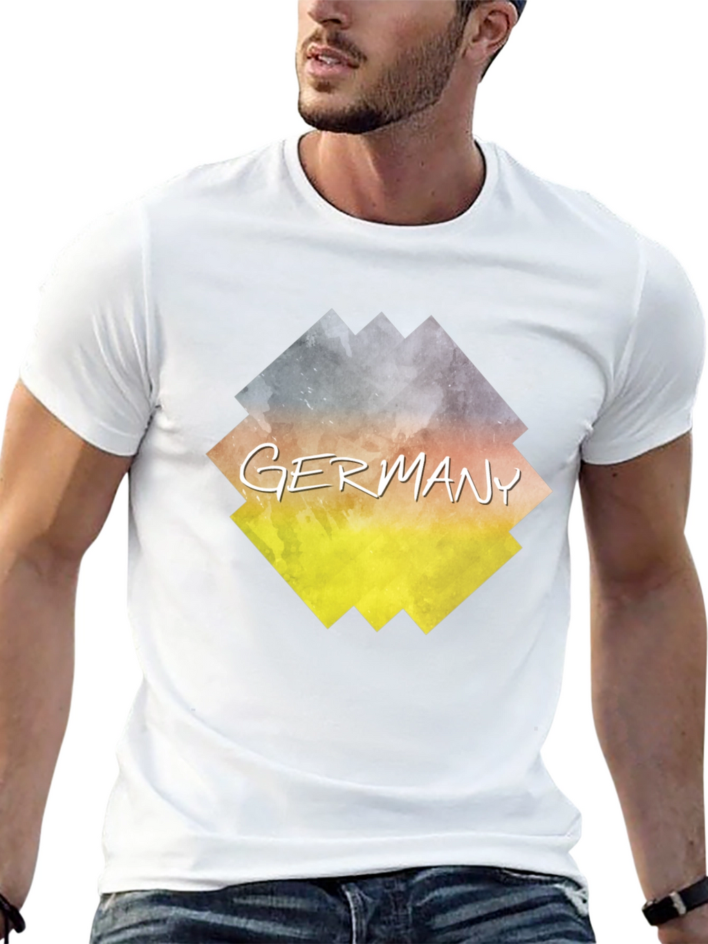 Germany Graphic Tee - Stylish Cotton T-Shirt