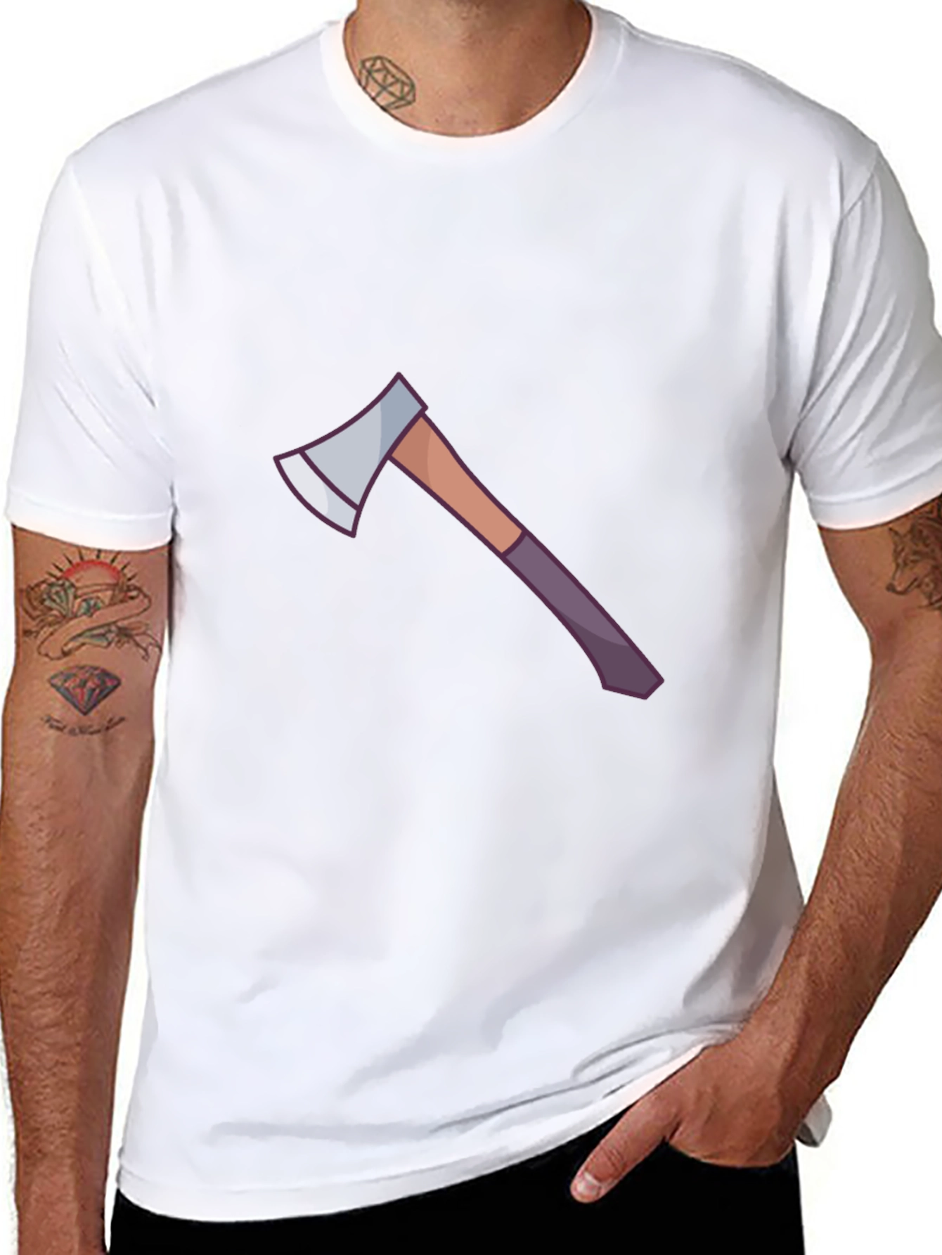 Axe Graphic Tee - Lumberjack Style