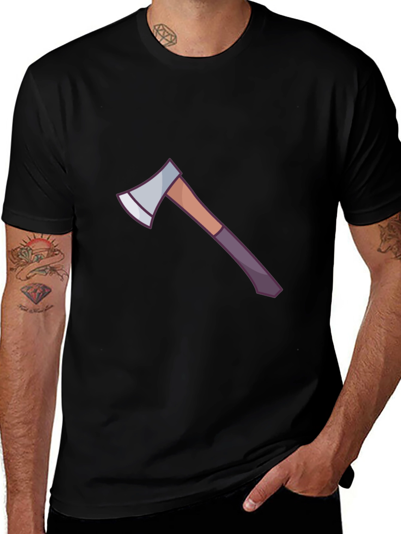 Axe Graphic Tee - Lumberjack Style