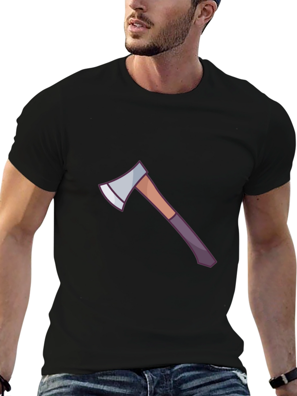 Axe Graphic Tee - Lumberjack Style
