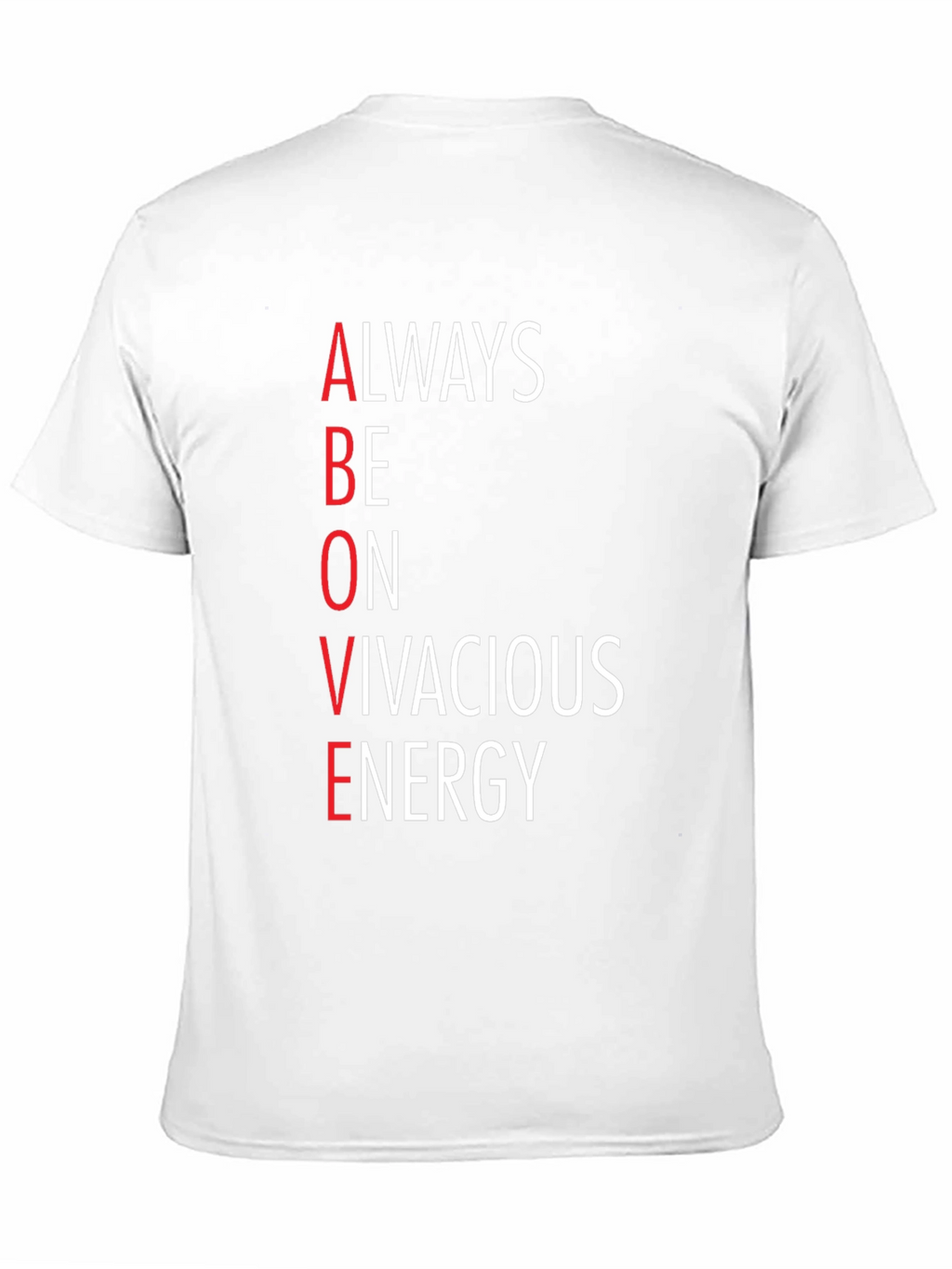 ABOVE Vivacious Energy Graphic Tee - Black