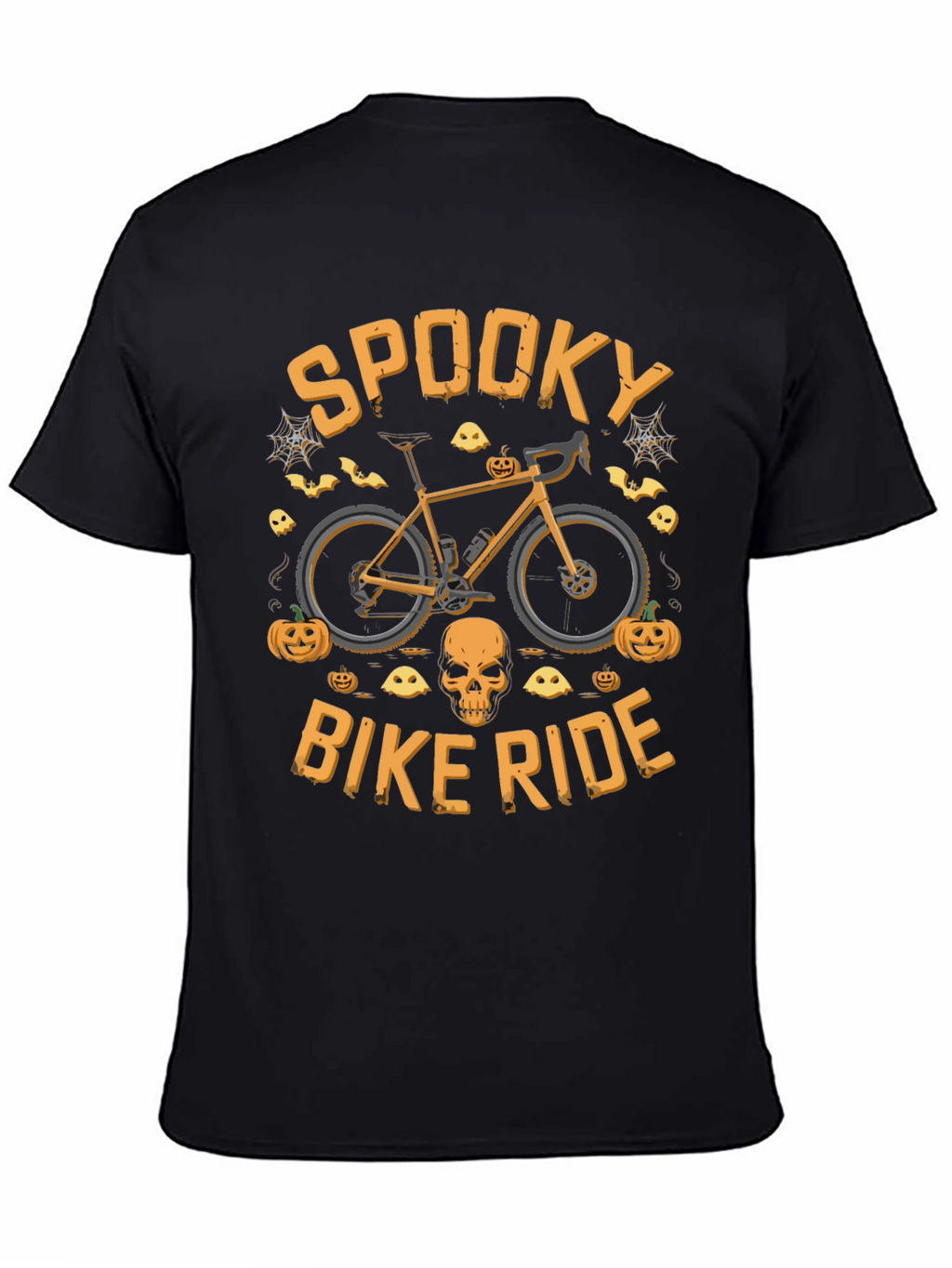 Spooky Bike Ride Halloween Graphic Tee