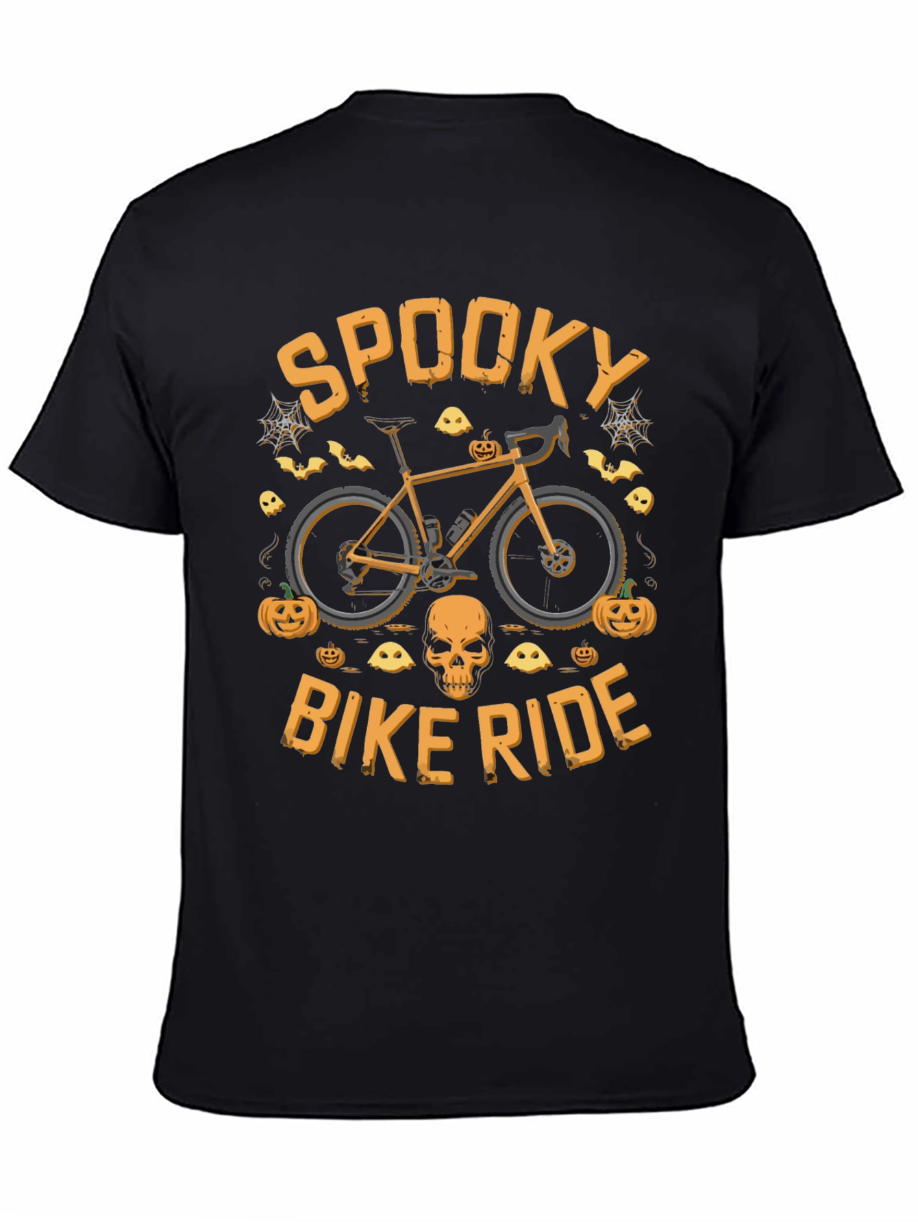 Spooky Bike Ride Halloween Graphic Tee
