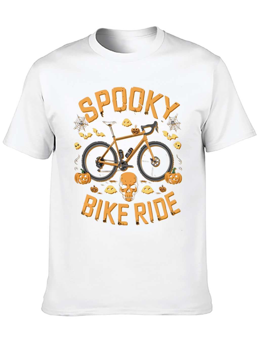 Spooky Bike Ride Halloween Graphic Tee
