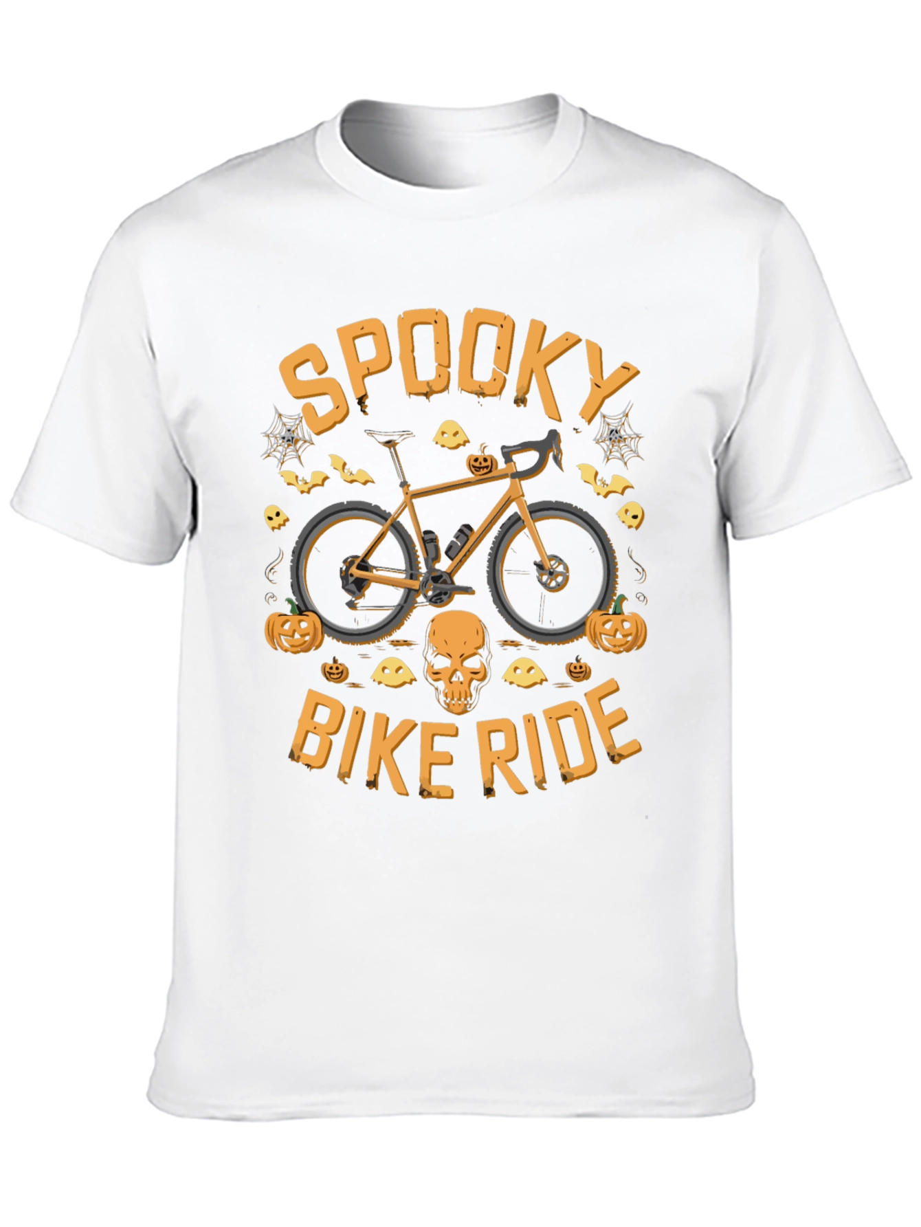 Spooky Bike Ride Halloween Graphic Tee