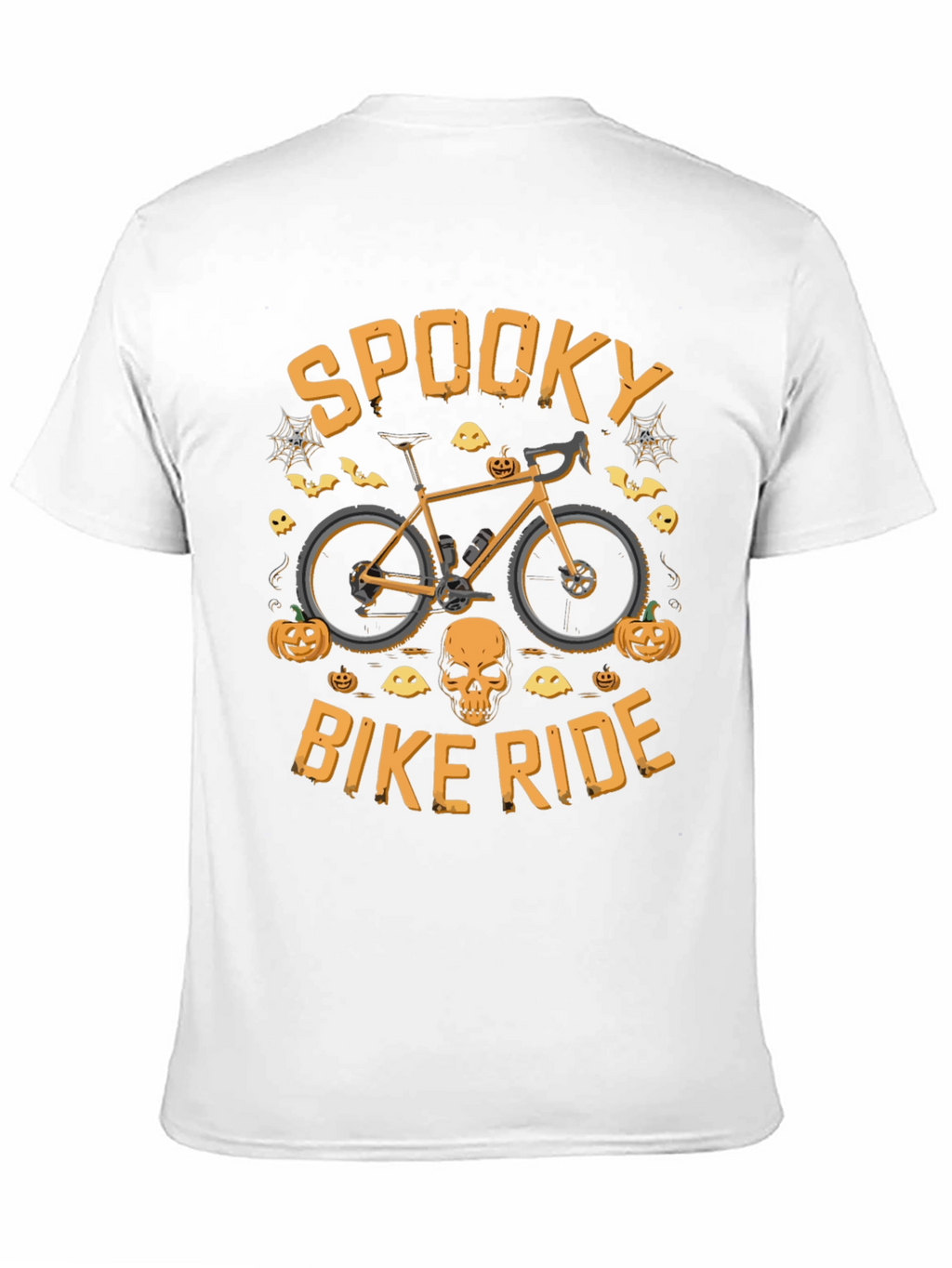 Spooky Bike Ride Halloween Graphic Tee