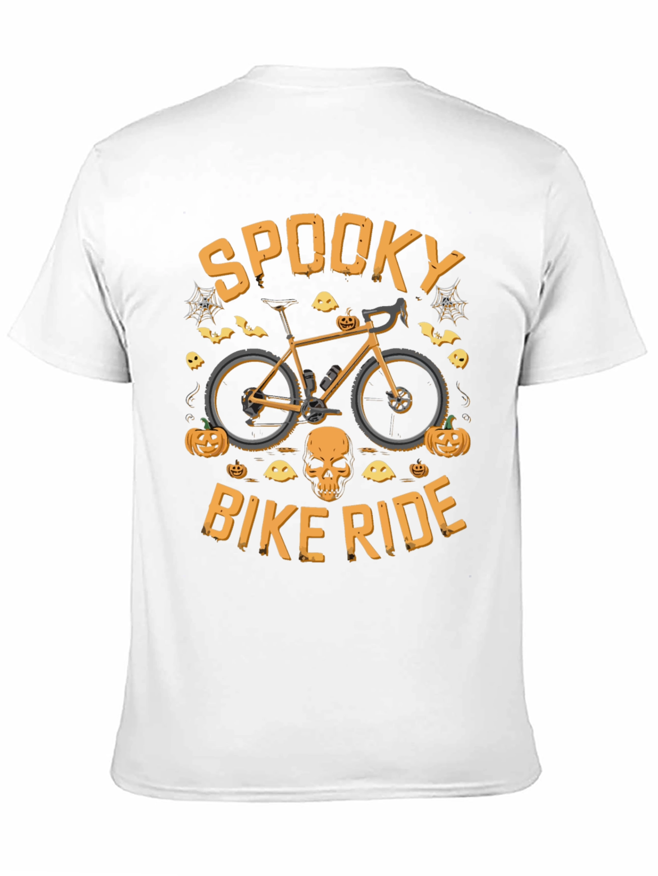 Spooky Bike Ride Halloween Graphic Tee
