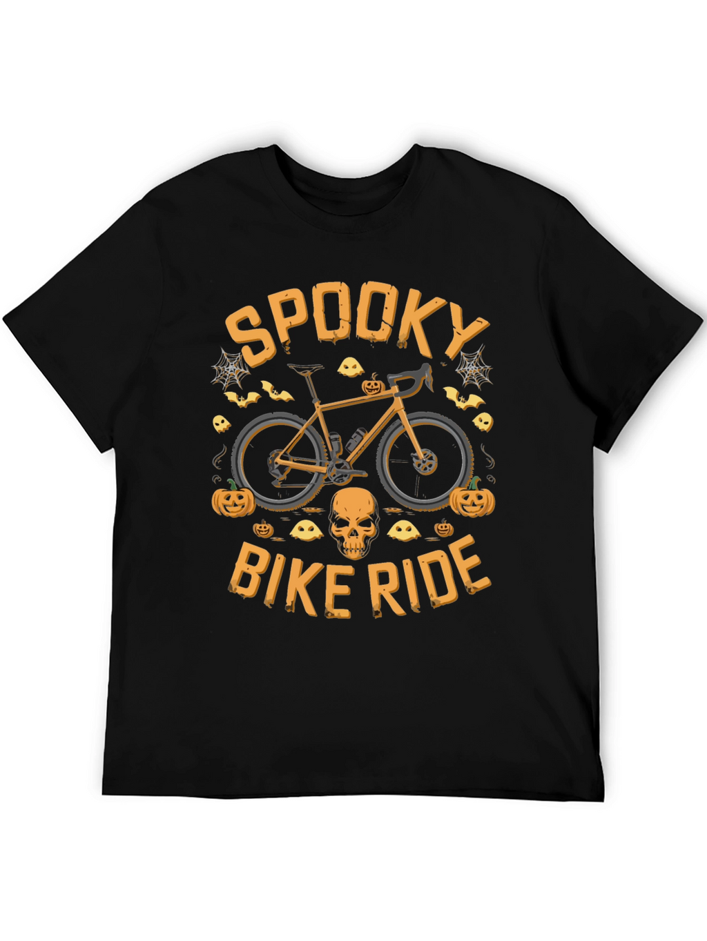 Spooky Bike Ride Halloween Graphic Tee