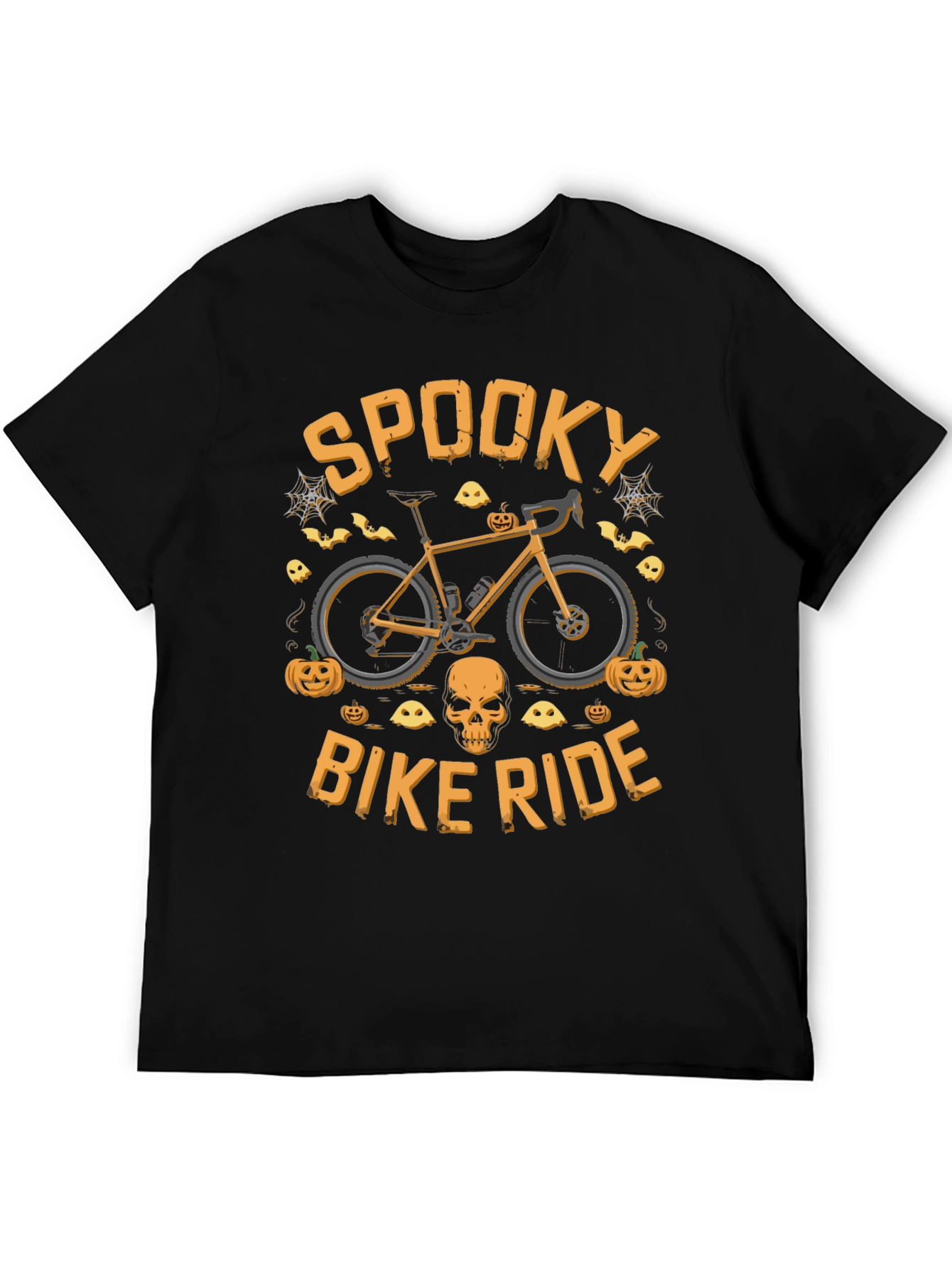 Spooky Bike Ride Halloween Graphic Tee