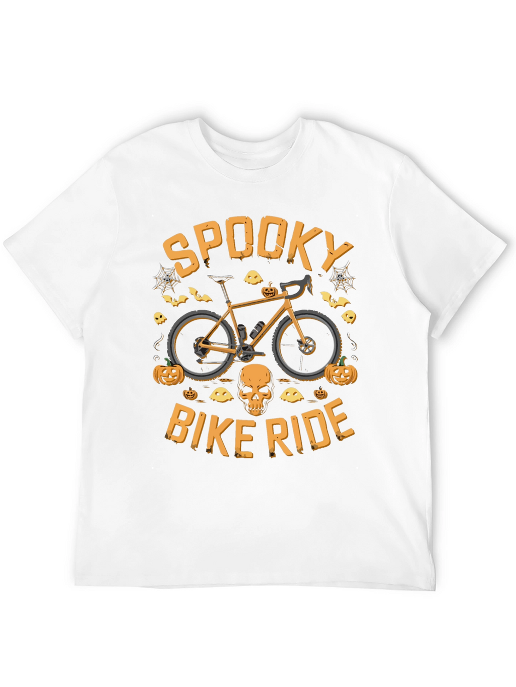 Spooky Bike Ride Halloween Graphic Tee
