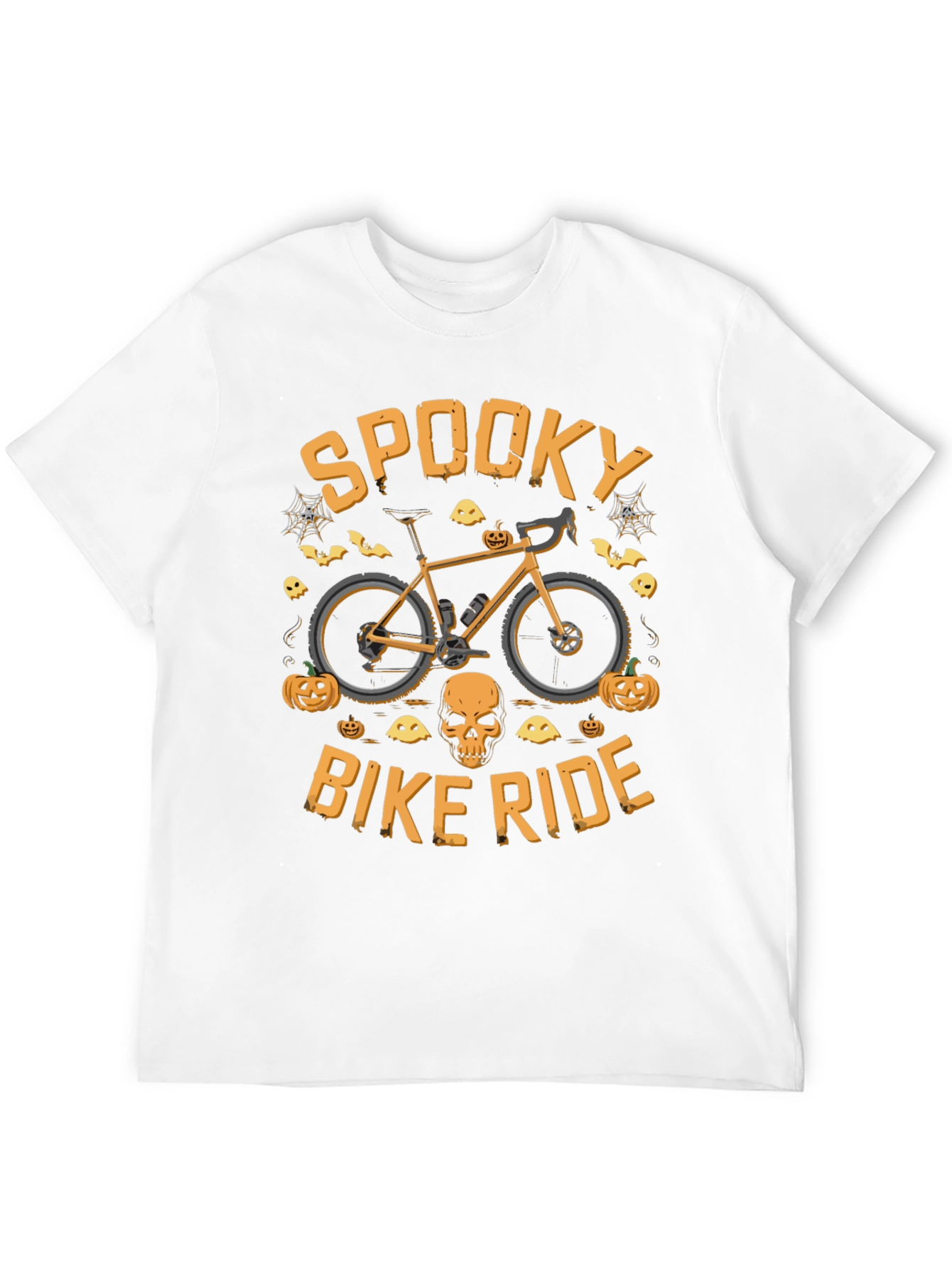 Spooky Bike Ride Halloween Graphic Tee