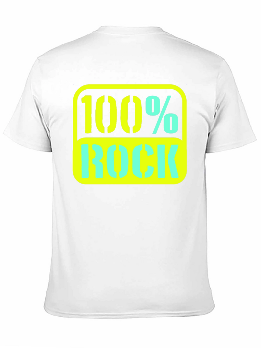100% Rock Graphic Tee - Bold Style