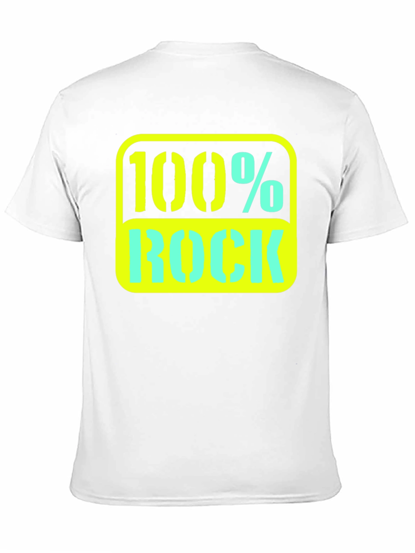 100% Rock Graphic Tee - Bold Style