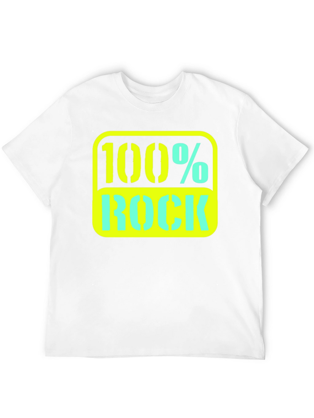 100% Rock Graphic Tee - Bold Style