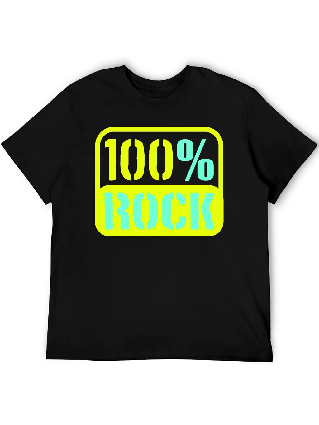 100% Rock Graphic Tee - Bold Style