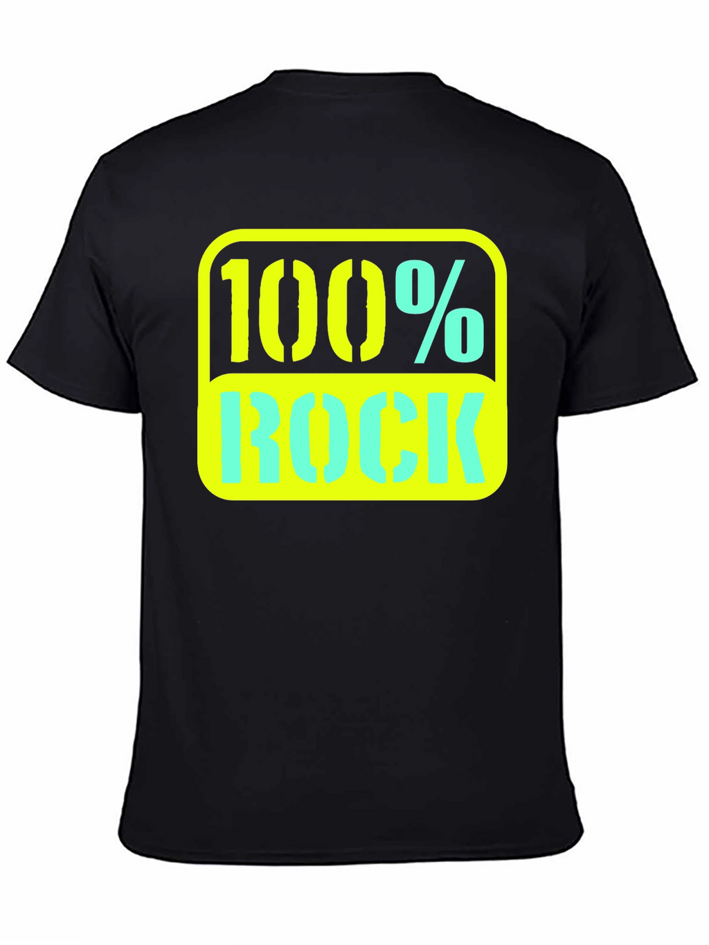 100% Rock Graphic Tee - Bold Style