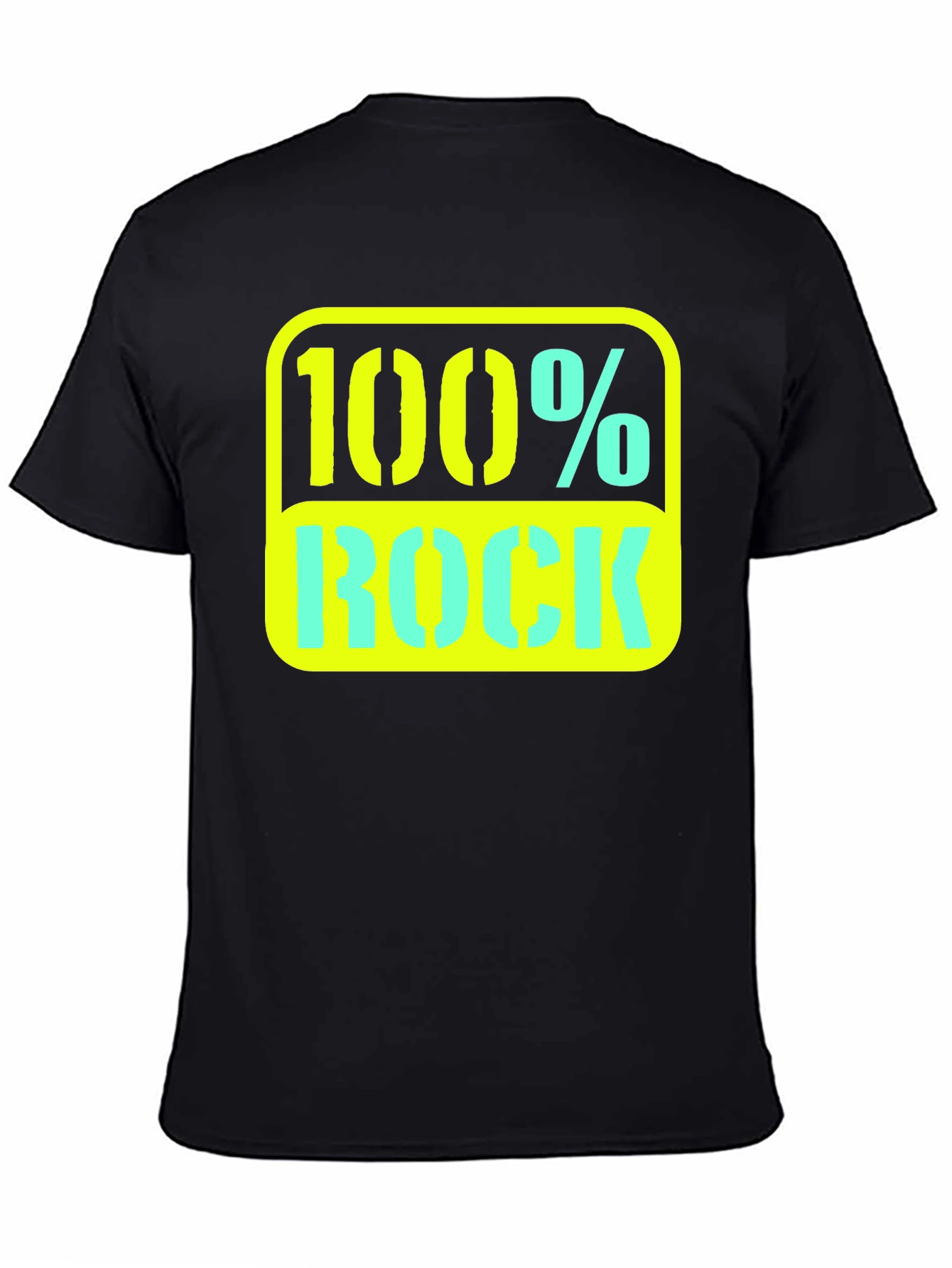 100% Rock Graphic Tee - Bold Style