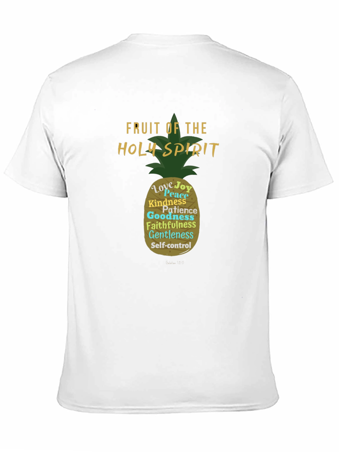 Fruit of the Holy Spirit Pineapple T-Shirt
