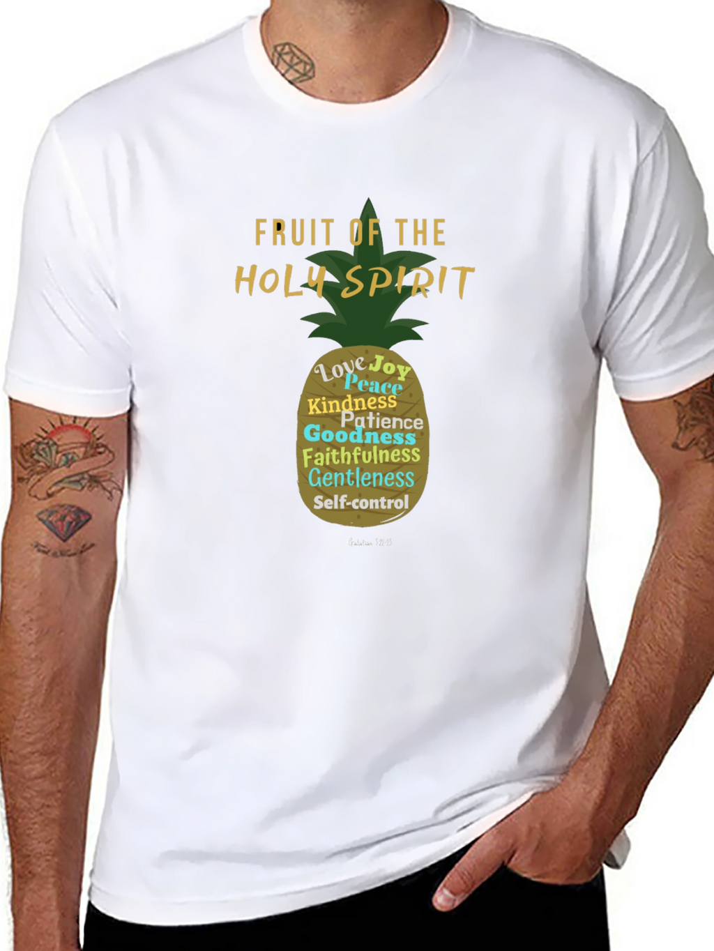 Fruit of the Holy Spirit Pineapple T-Shirt