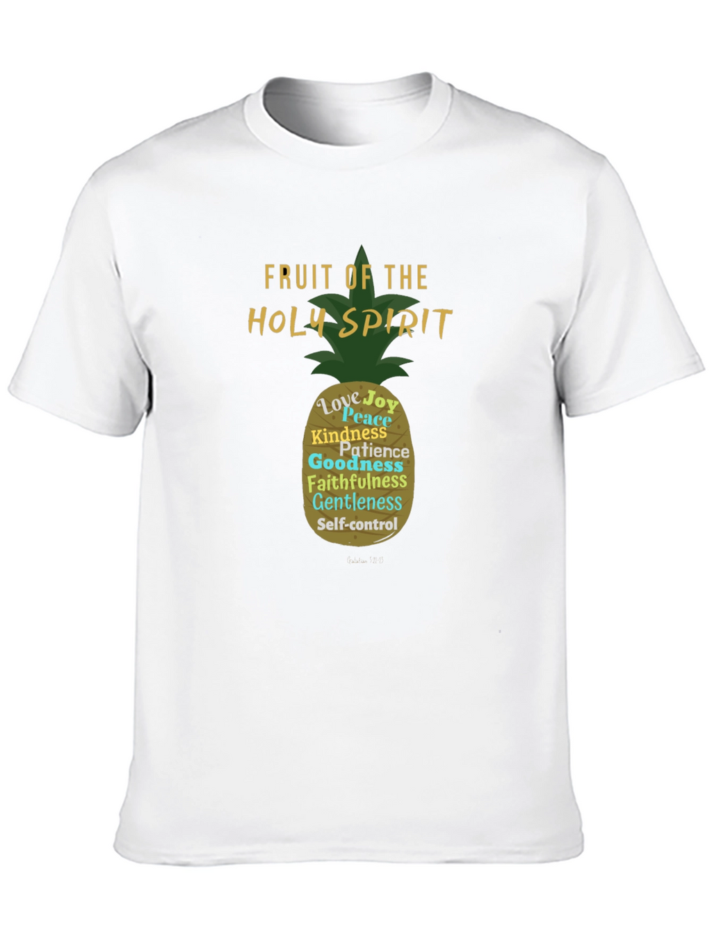 Fruit of the Holy Spirit Pineapple T-Shirt