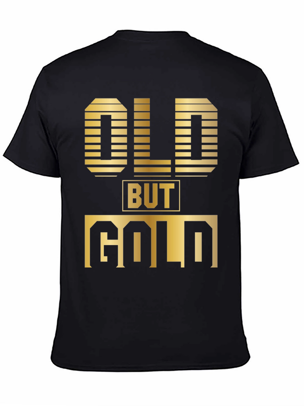 Old But Gold T-Shirt - Black Graphic Tee
