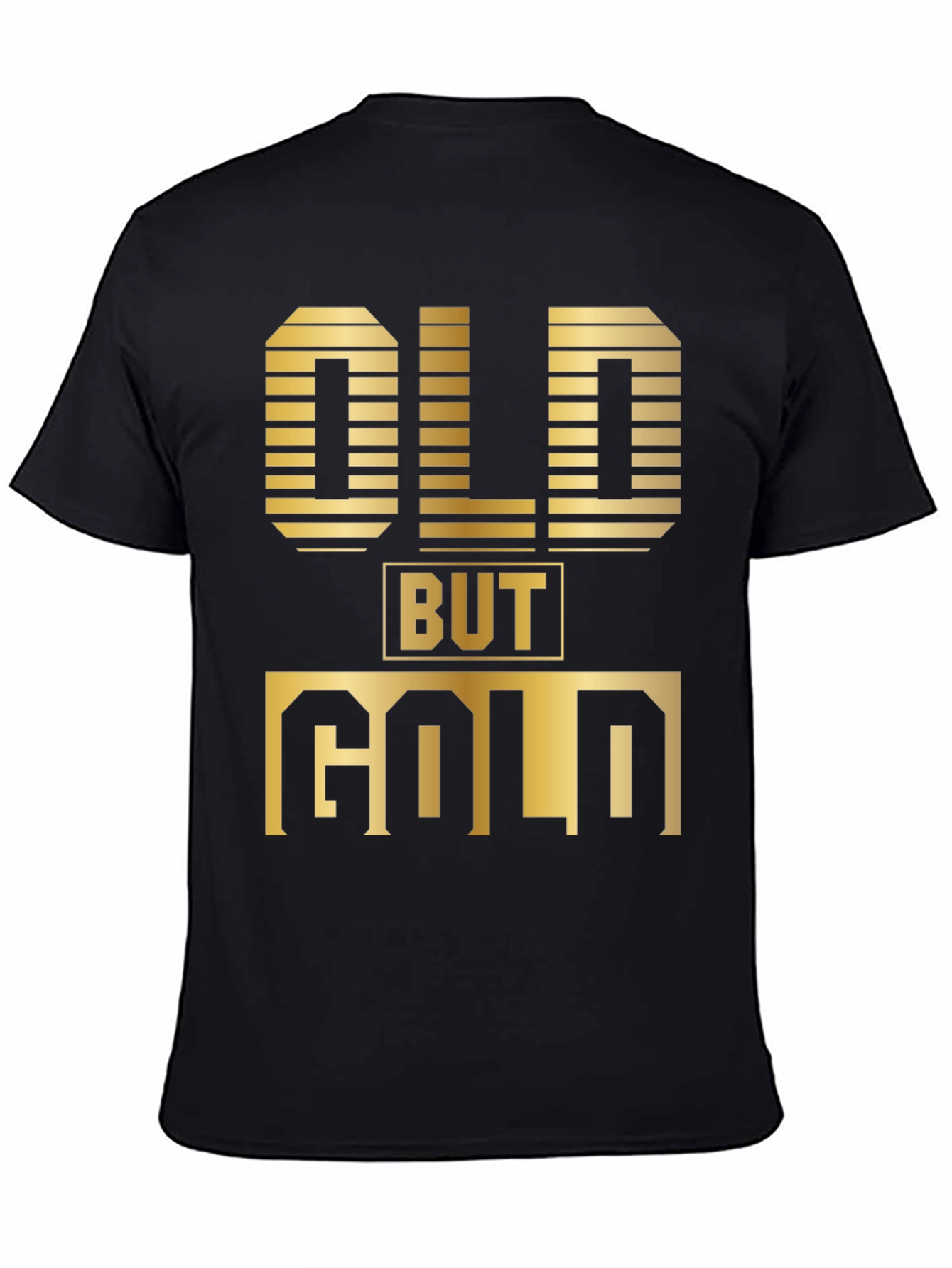 Old But Gold T-Shirt - Black Graphic Tee