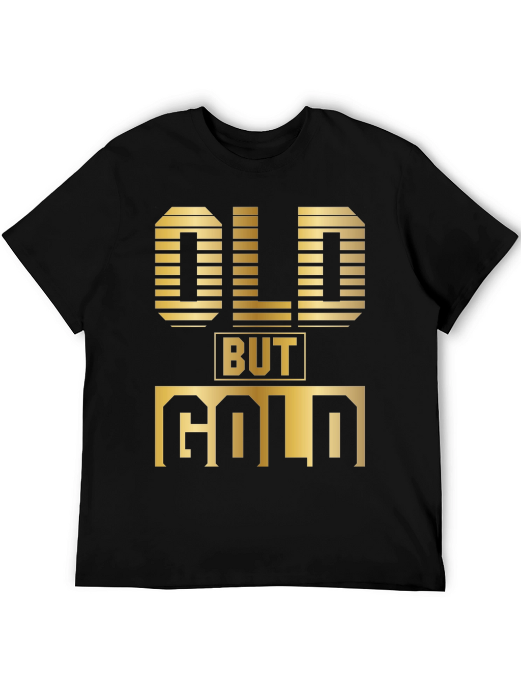 Old But Gold T-Shirt - Black Graphic Tee