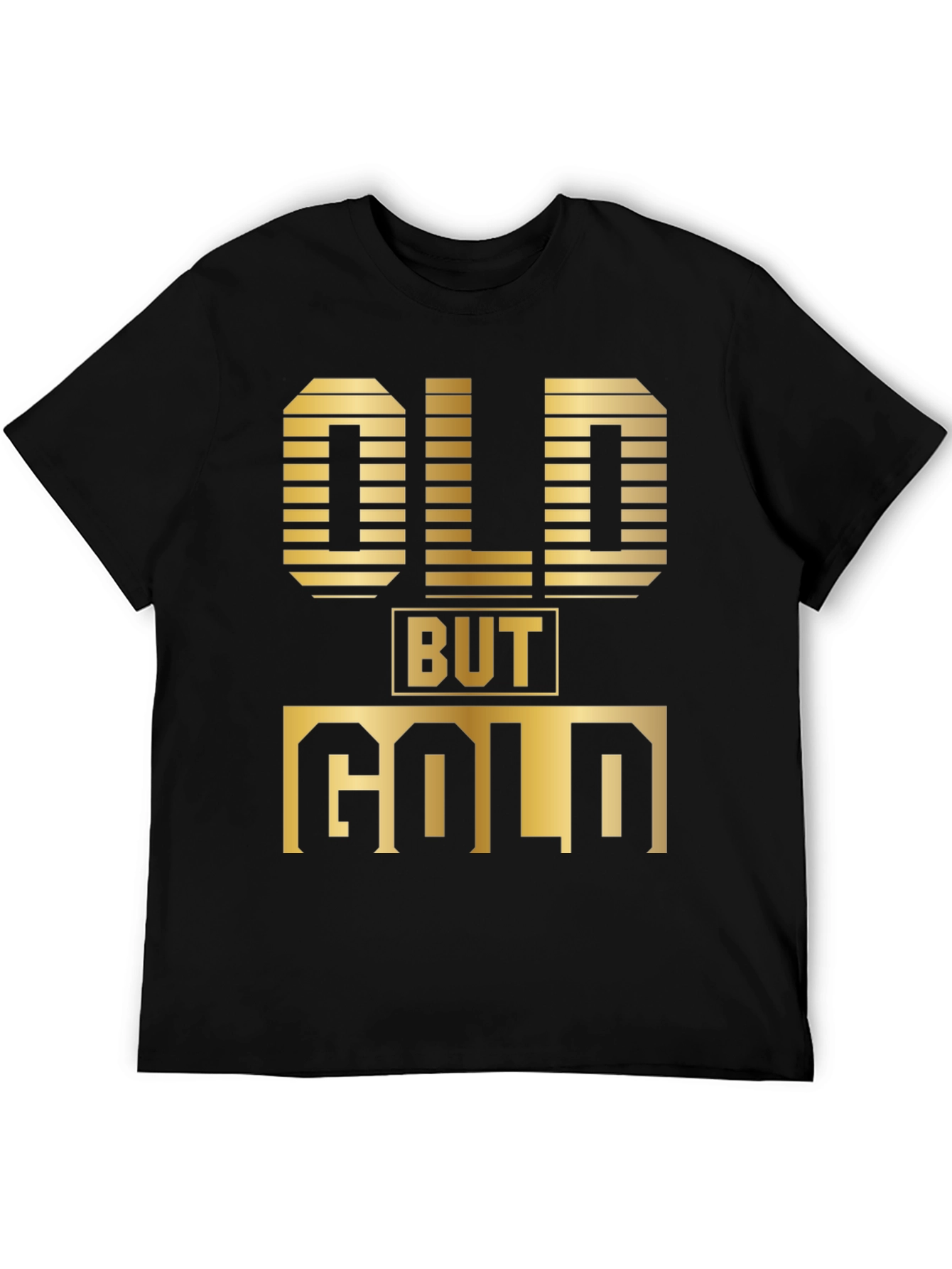 Old But Gold T-Shirt - Black Graphic Tee
